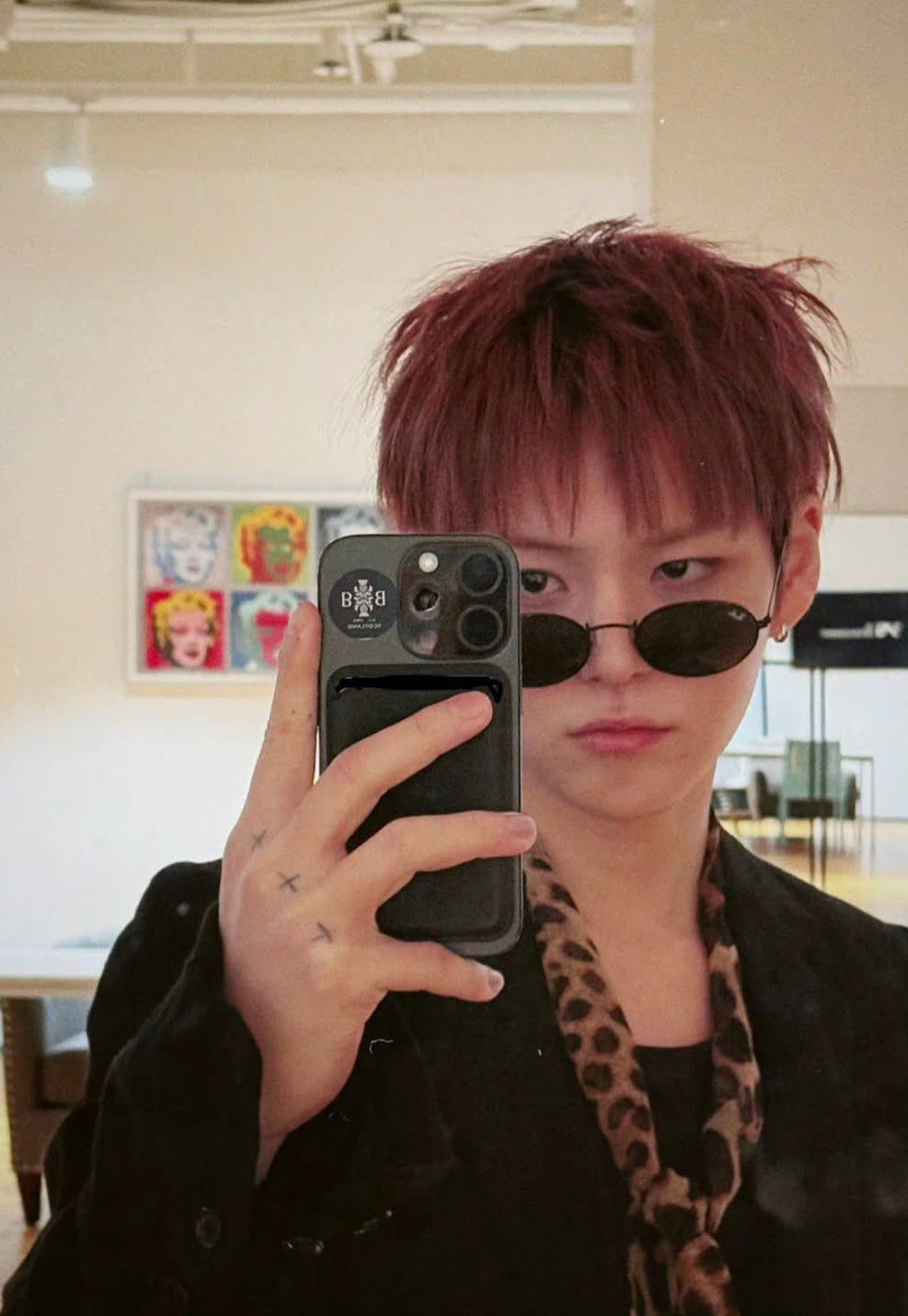 Recent activity shot of Yoshi (TREASURE)