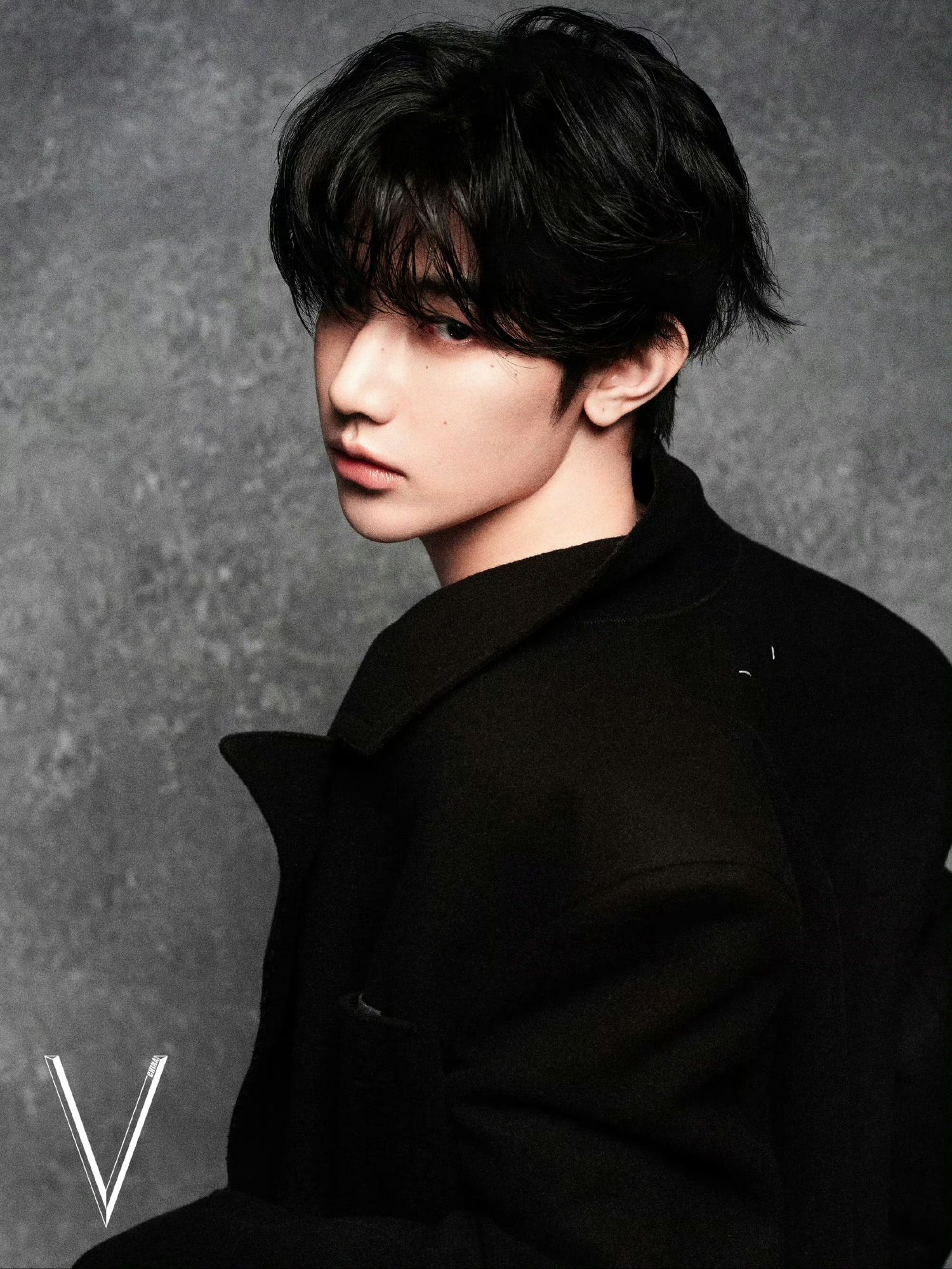 A moment captured by Zhang Hao's fan