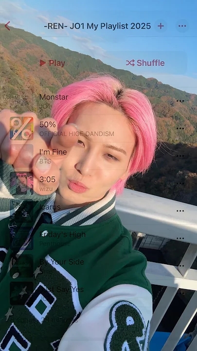 Behind-the-scenes cut of Kawashiri Ren (JO1)