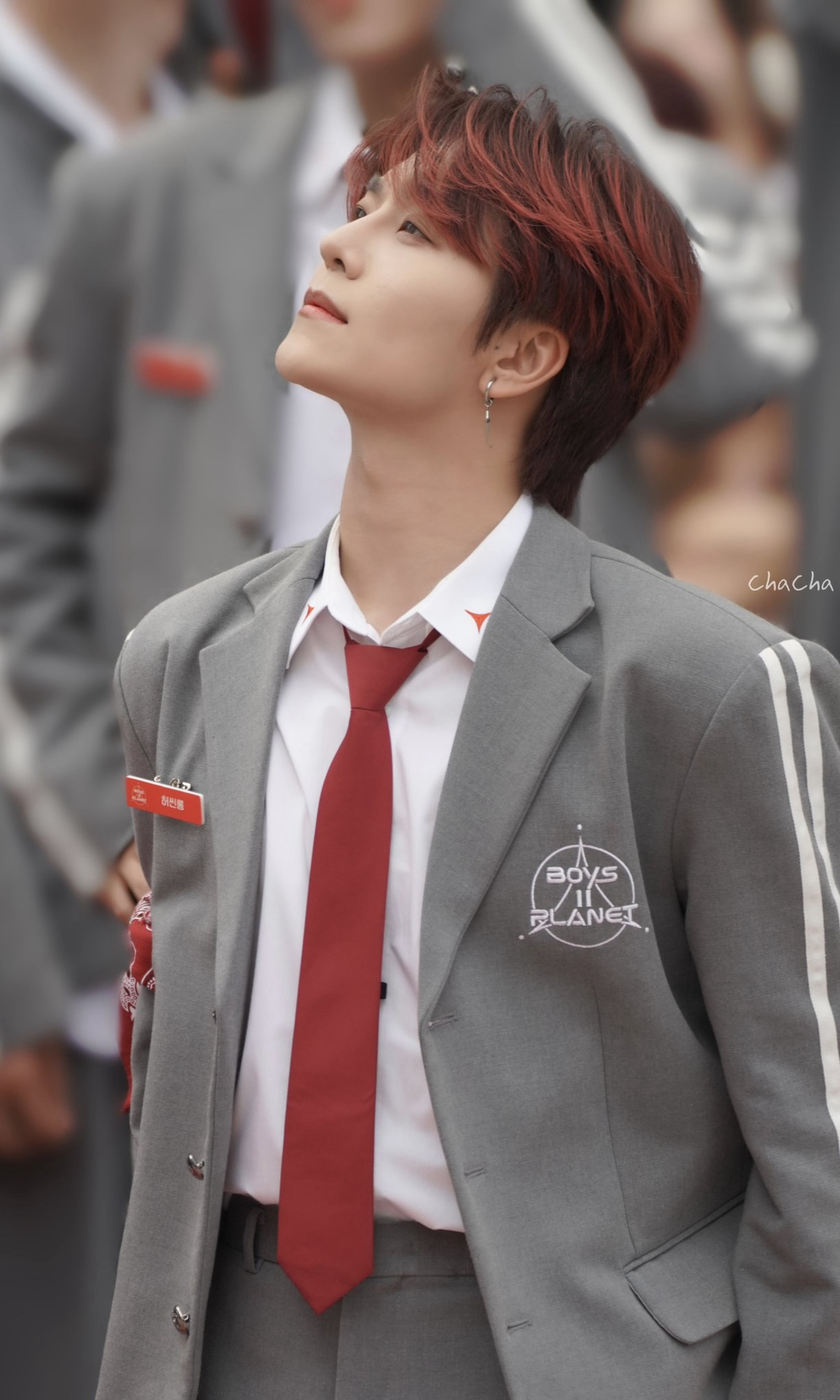 Fandom-recommended wallpaper image of He Xinlong (ALPHA DRIVE ONE)