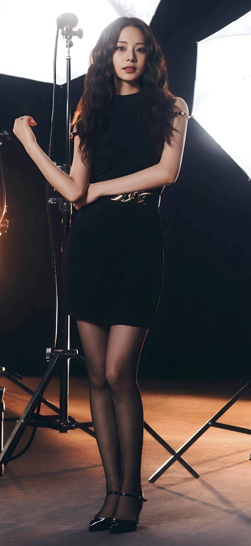 Momen yang diabadikan oleh penggemar Tzuyu (TWICE)
