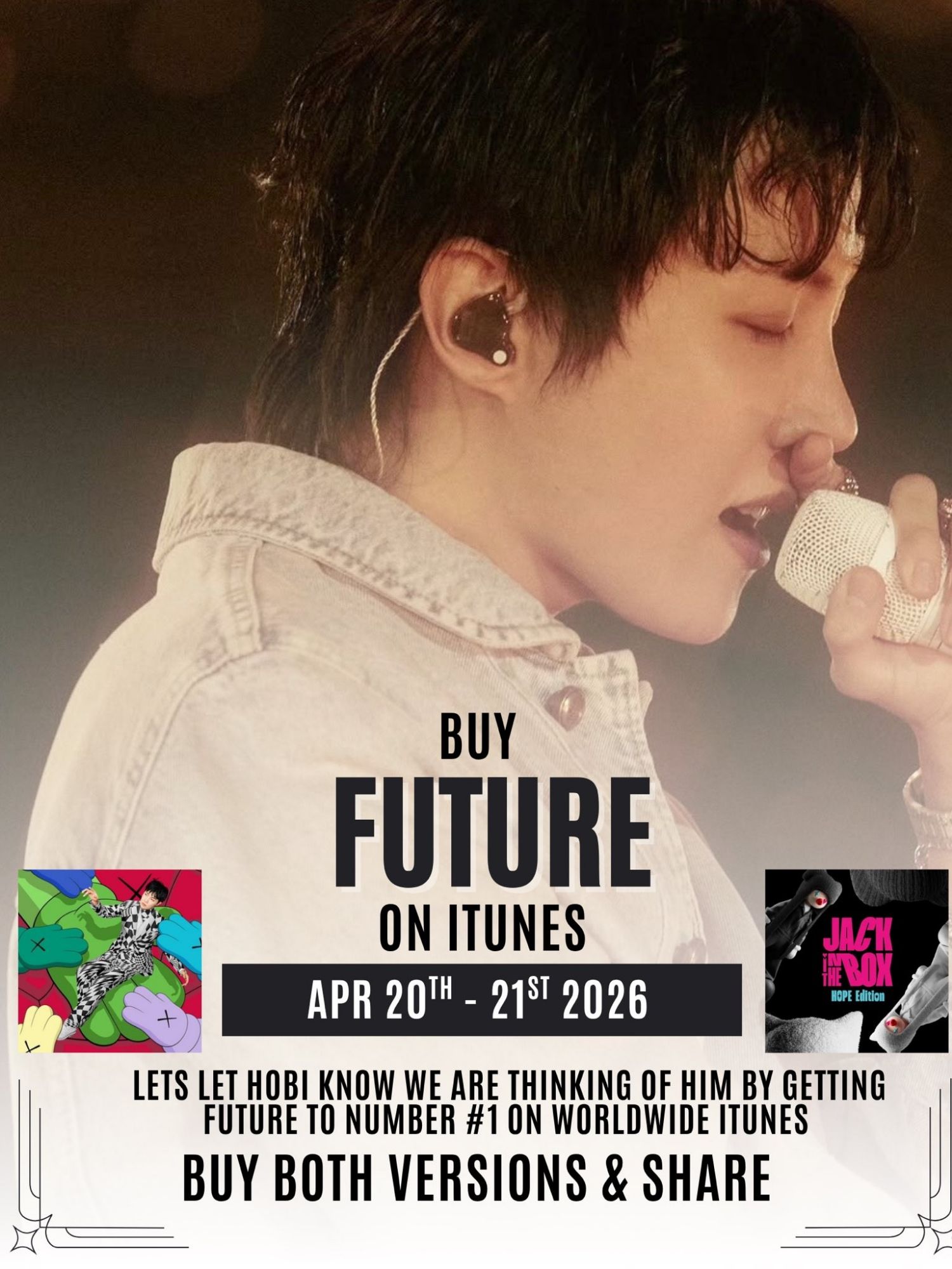 Foto aktivitas terbaru j-hope (BTS)