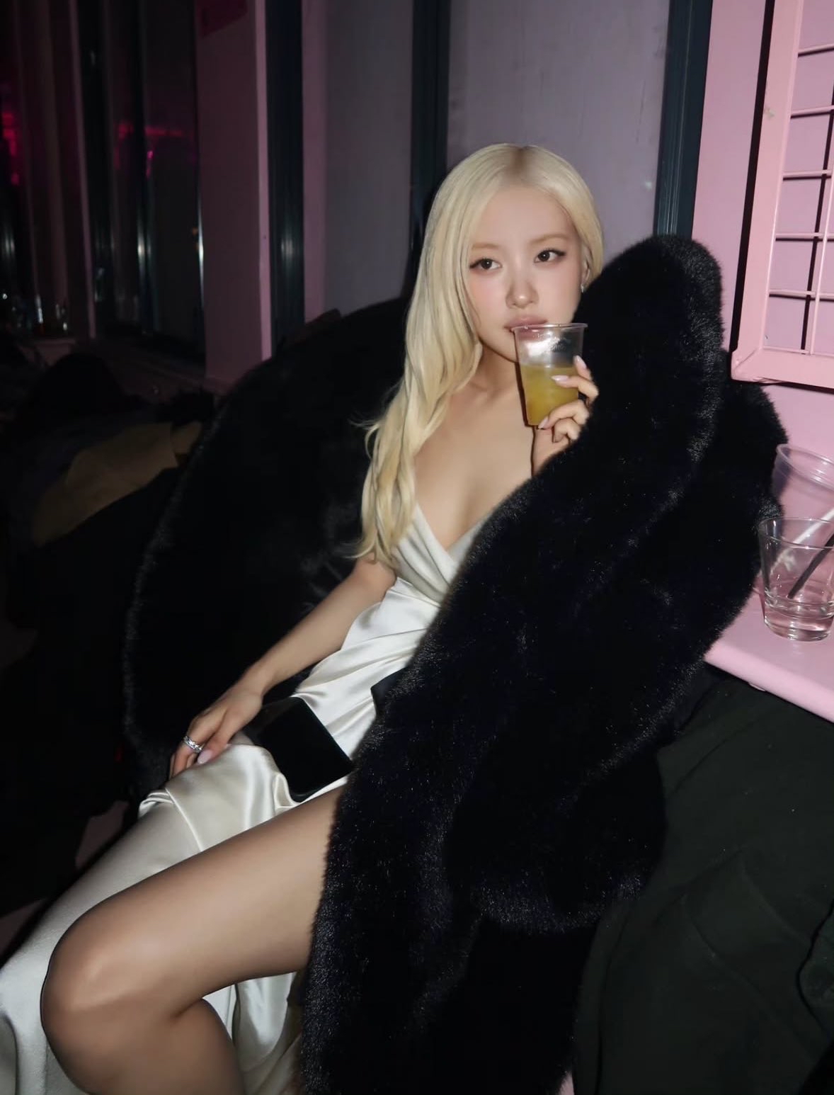 A moment captured by ROSÉ (BLACKPINK)'s fan