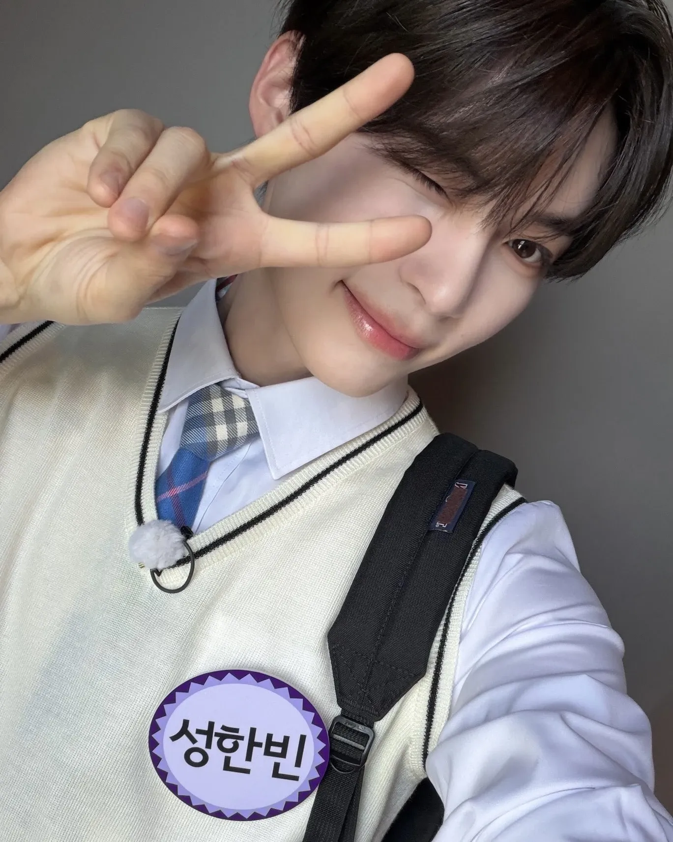 Momen yang diabadikan oleh penggemar Sung Hanbin (ZEROBASEONE)