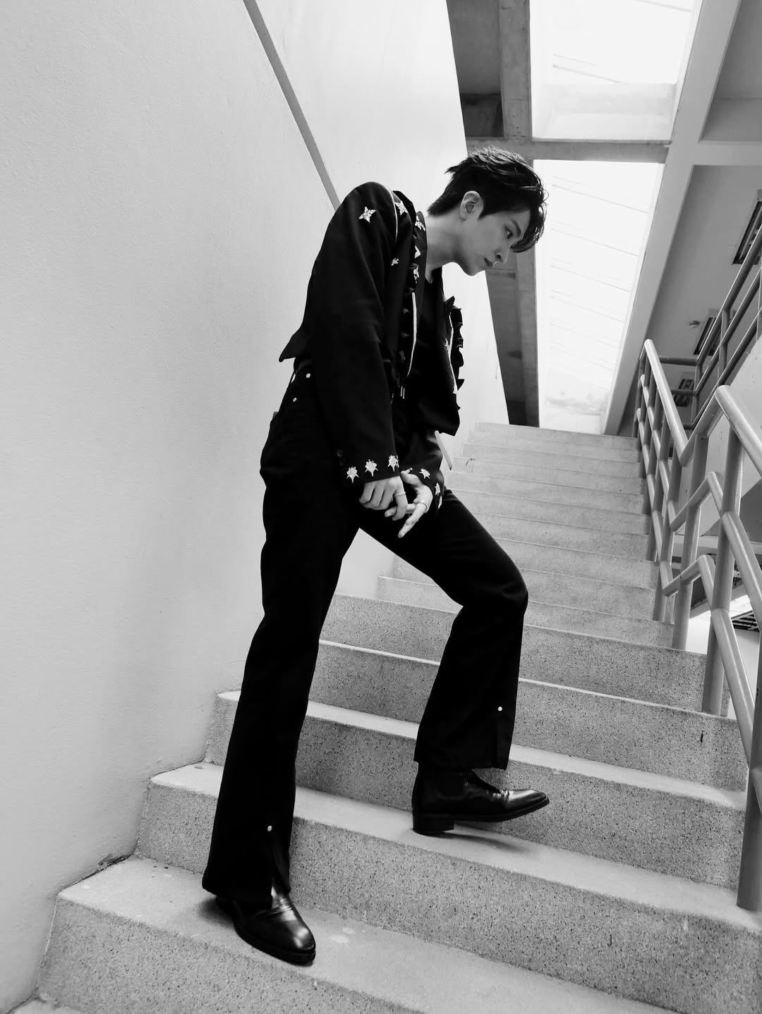 A moment captured by Youngjae (GOT7)'s fan