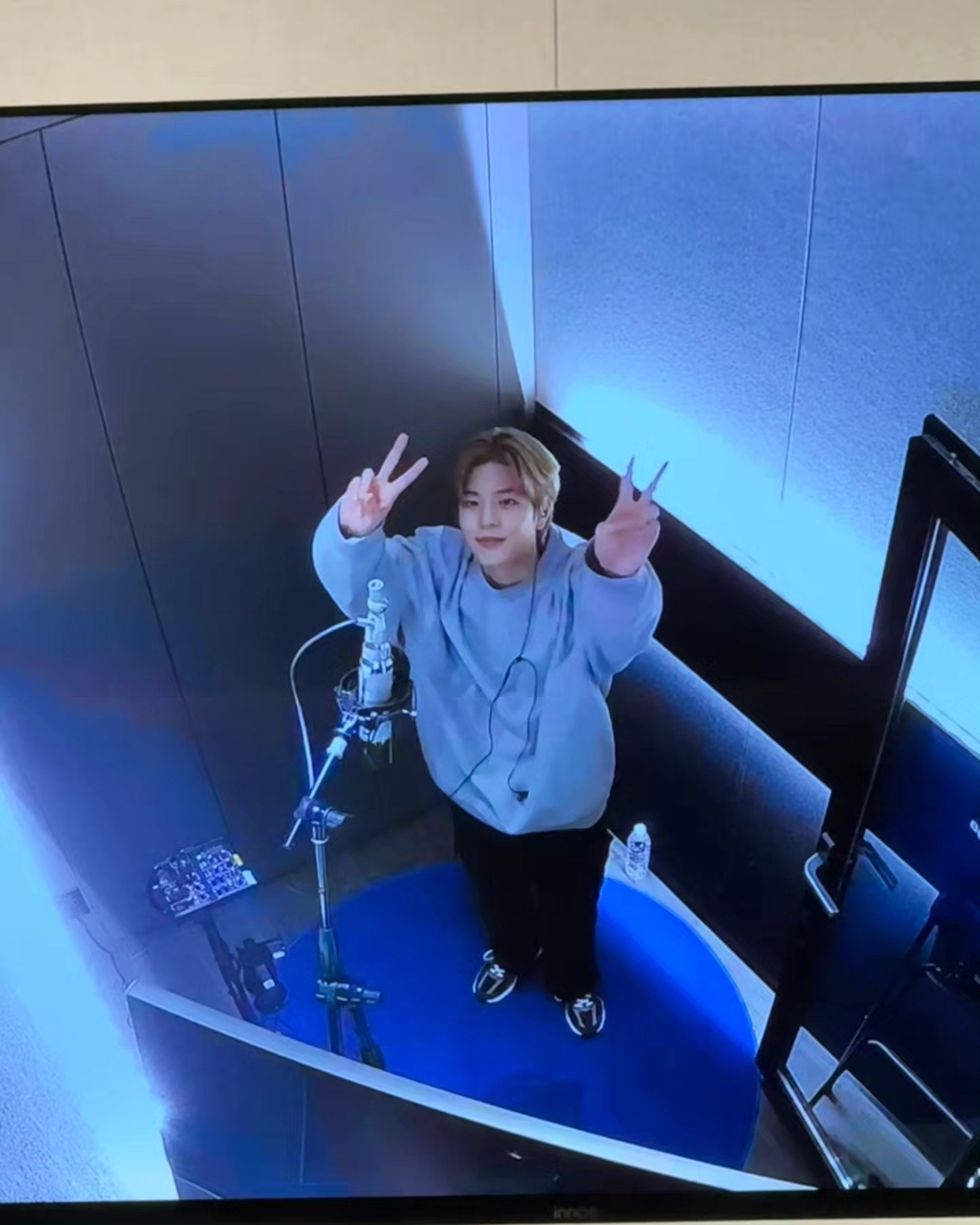 A moment captured by Seungmin (Stray Kids)'s fan