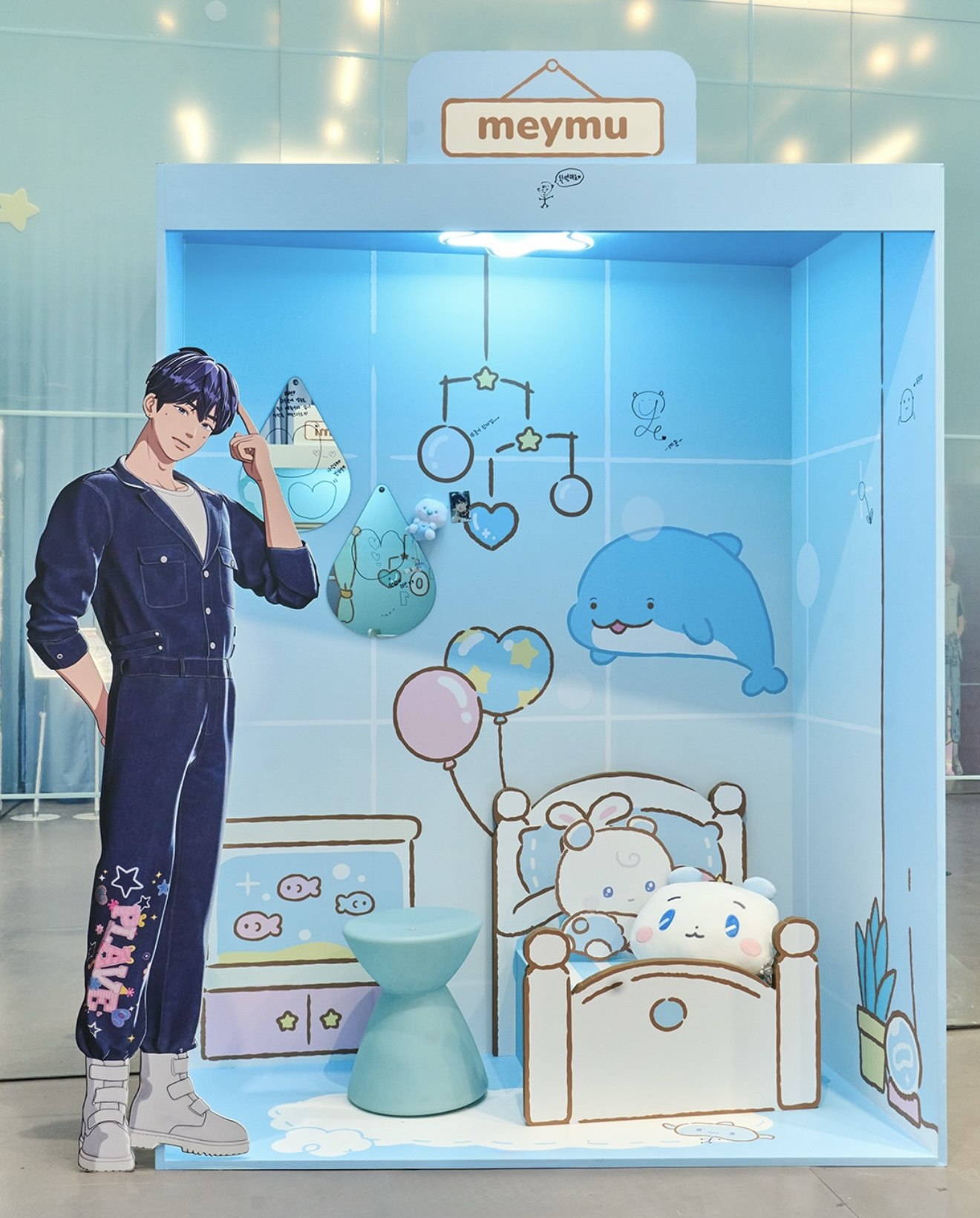 A moment captured by Yejun (PLAVE)'s fan