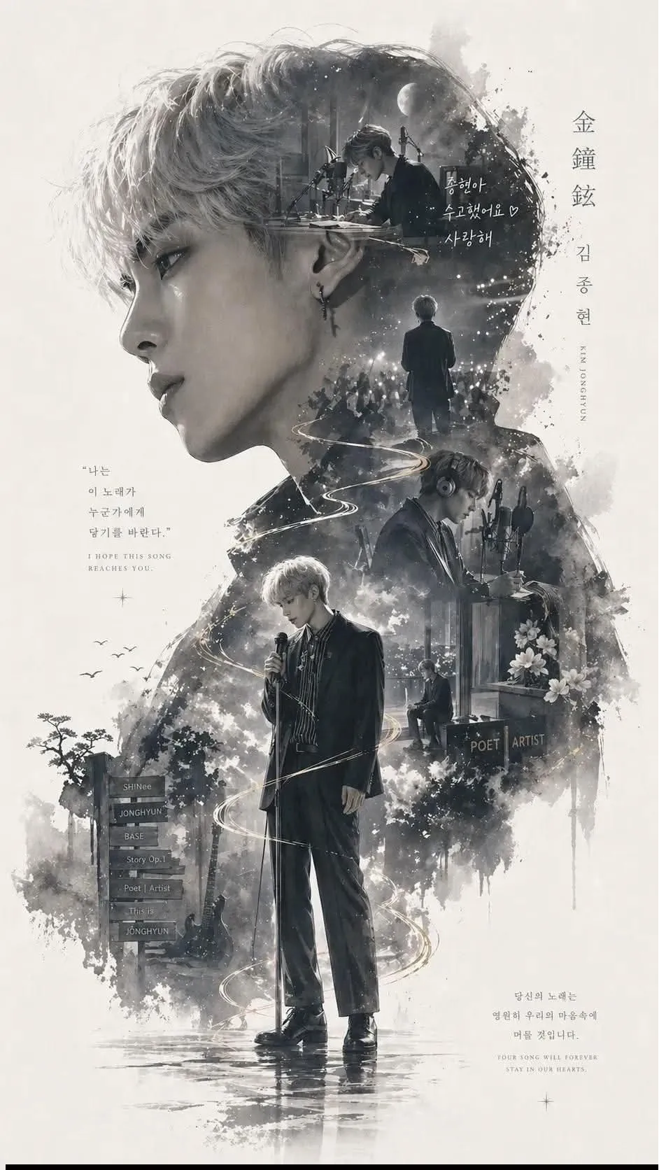 Recent activity shot of Jonghyun (SHINee)