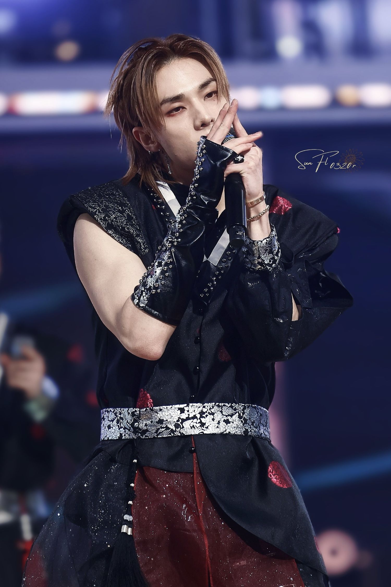 Recent activity shot of Hyunjin (Stray Kids)