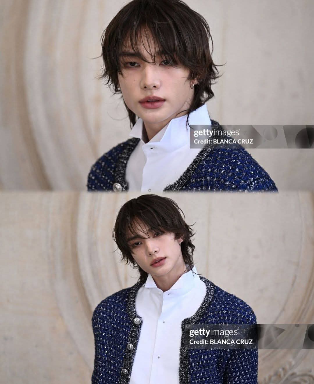 Recent activity shot of Hyunjin (Stray Kids)