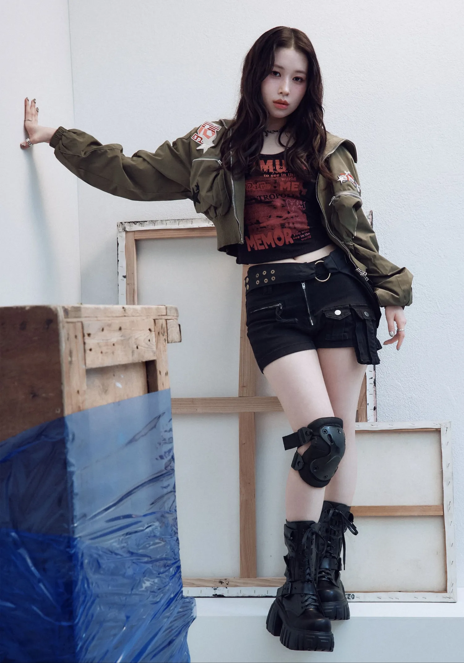 A moment captured by Kasahara Momona (ME:I)'s fan
