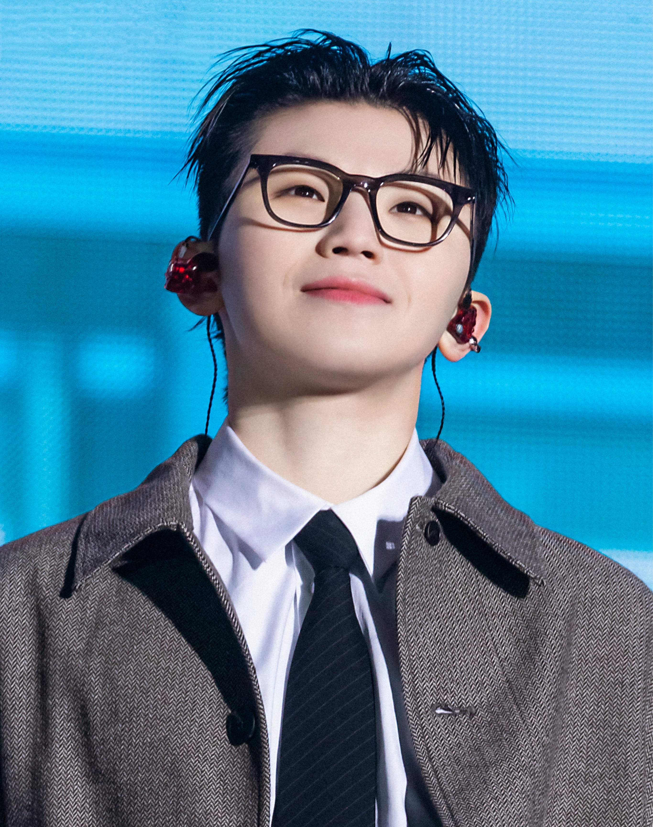 A moment captured by Woozi (SEVENTEEN)'s fan