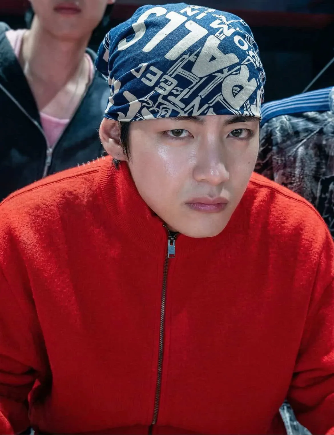 V (防彈少年團)粉絲拍下的瞬間