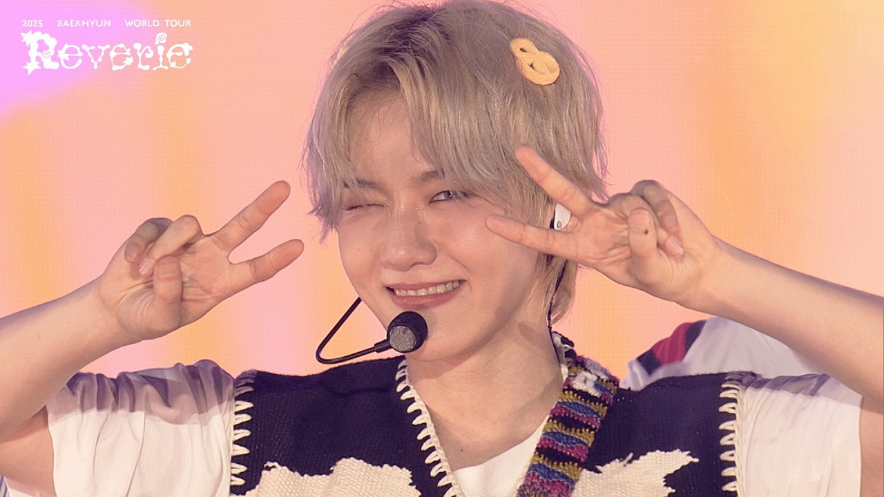 ベクヒョン (EXO)の舞台裏ショット