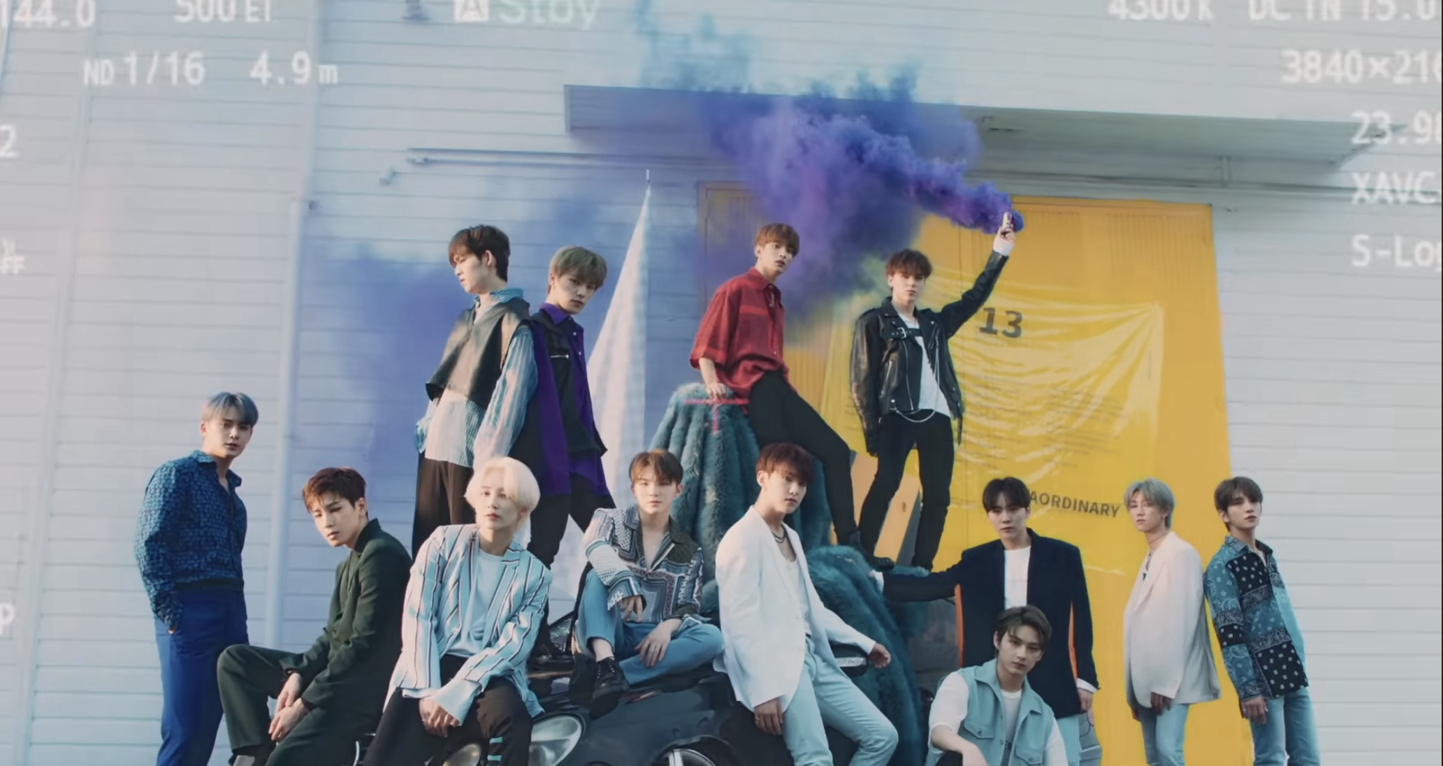세븐틴의 비하인드 컷
