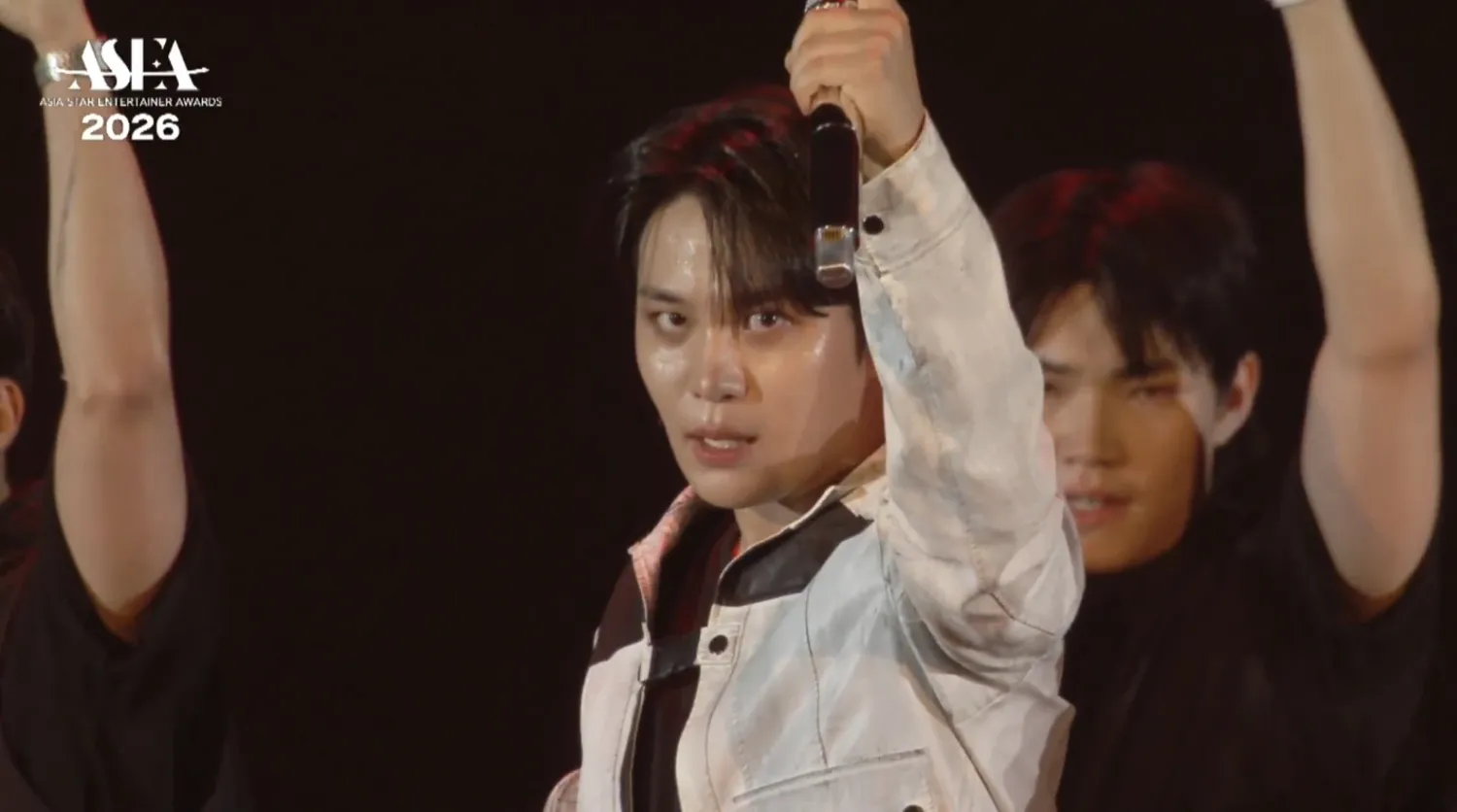A moment captured by Jongho (ATEEZ)'s fan
