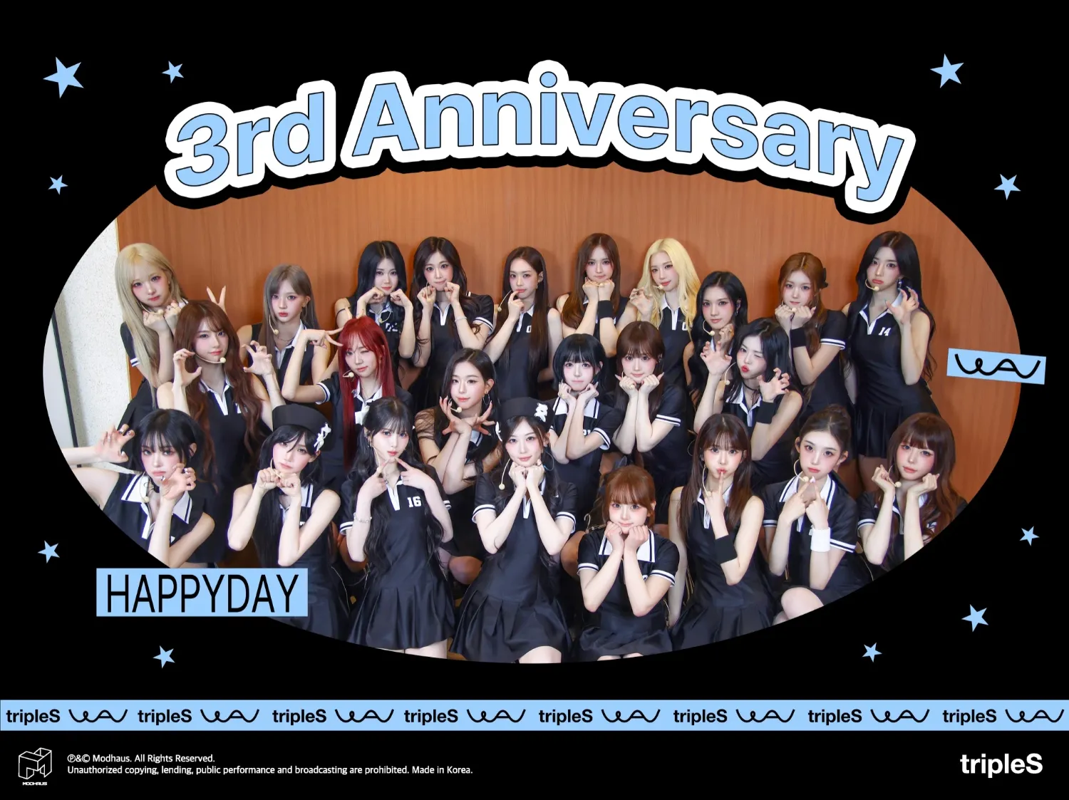 Recent activity shot of tripleS