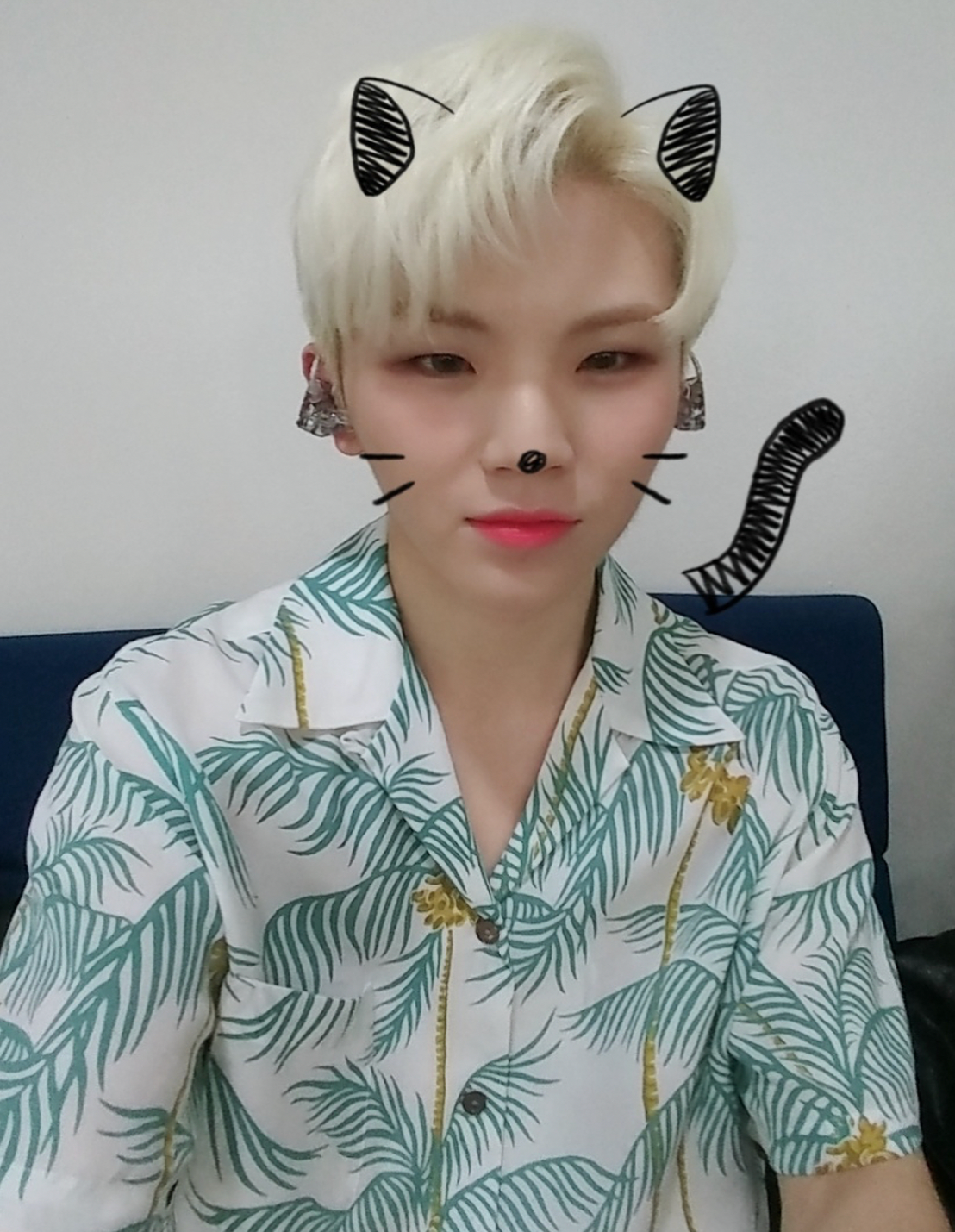 Recent activity shot of Woozi (SEVENTEEN)