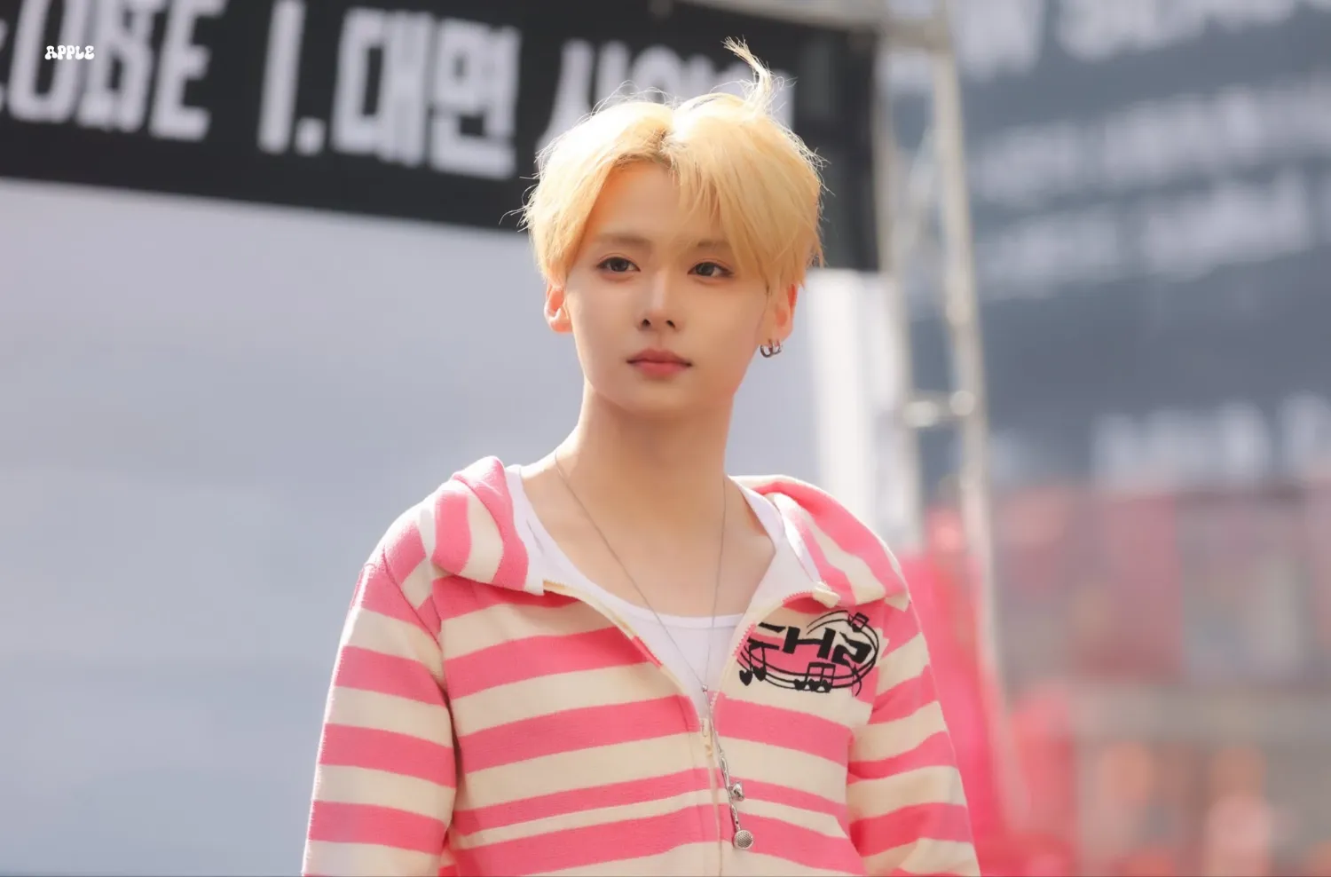 Behind-the-scenes cut of Lee Sangwon (ALPHA DRIVE ONE)