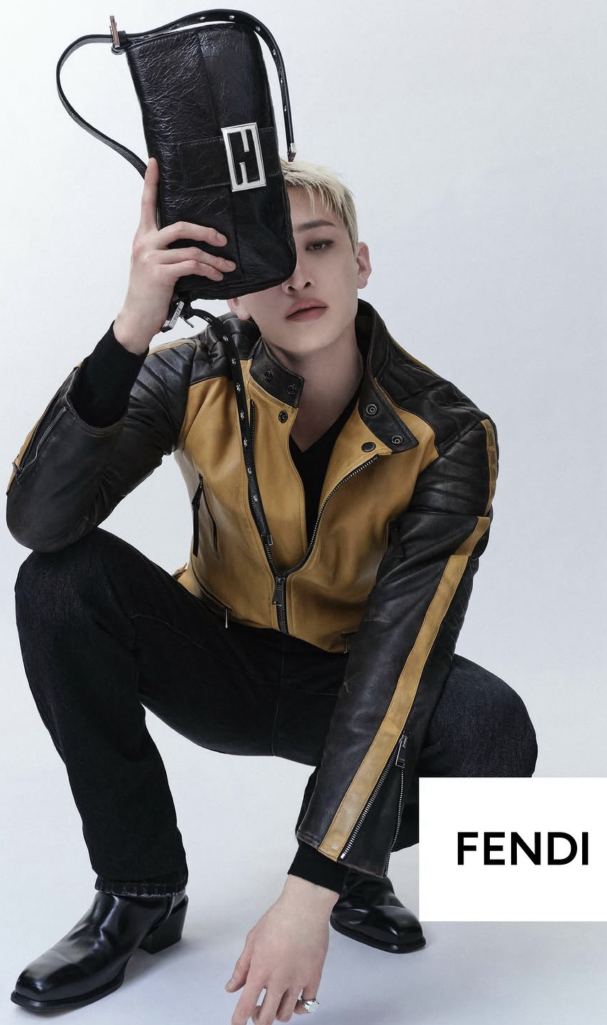 Recent activity shot of Bang Chan (Stray Kids)
