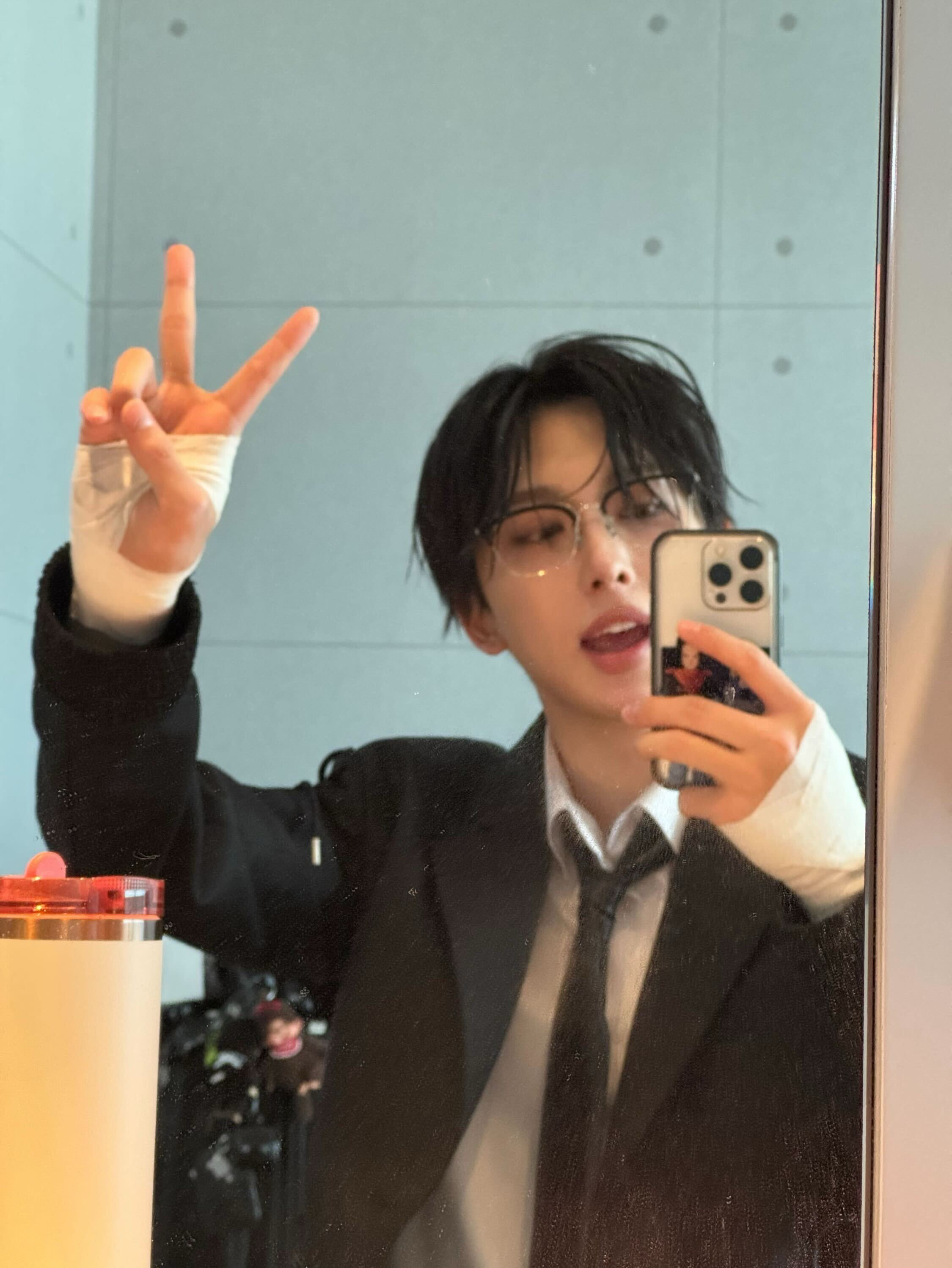 A moment captured by Fuma (&TEAM)'s fan