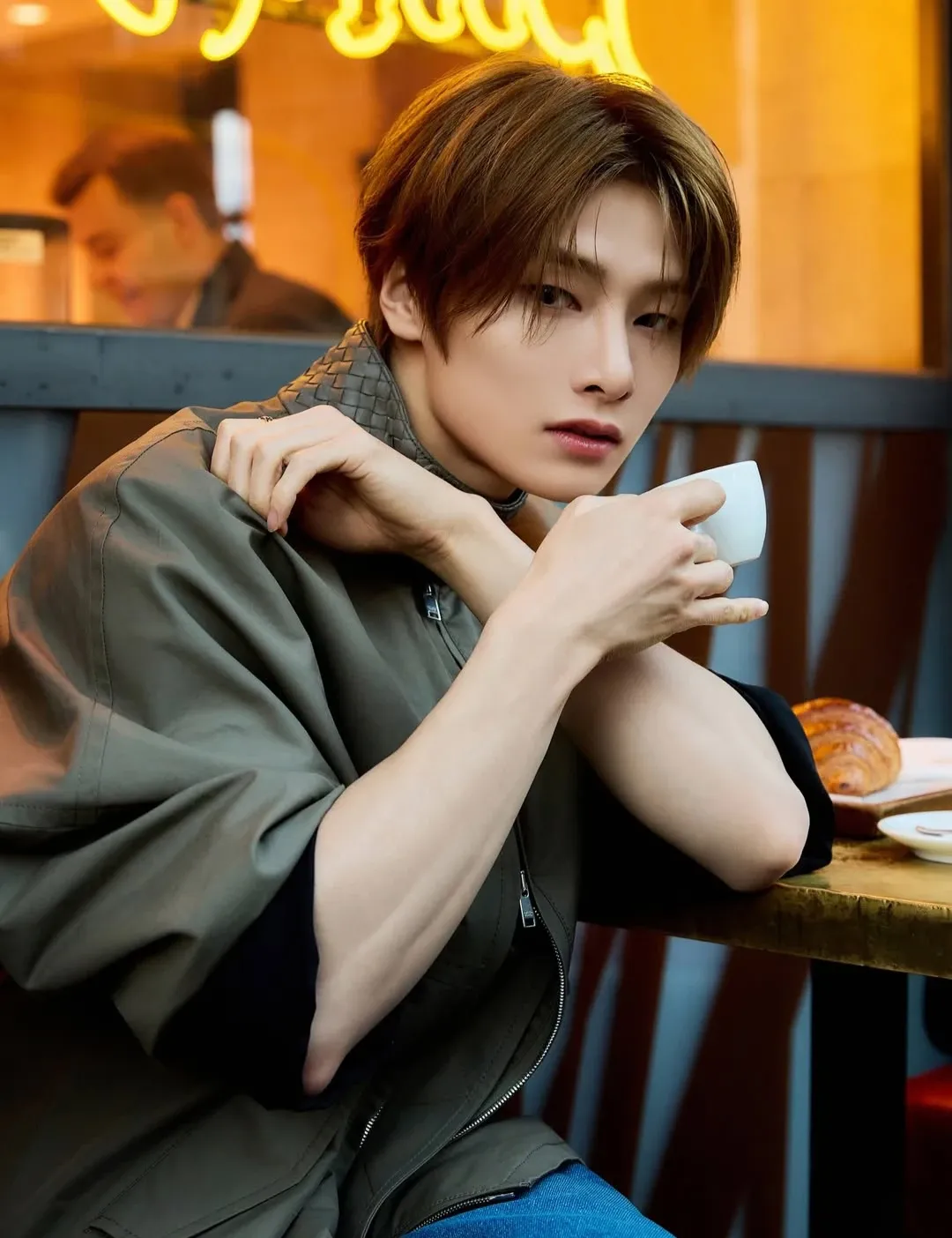 A moment captured by I.N (Stray Kids)'s fan