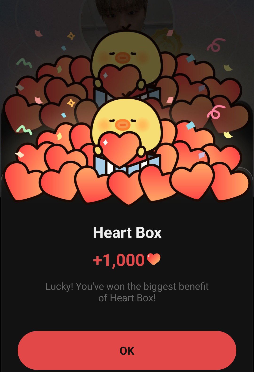 A moment captured by Board's fan