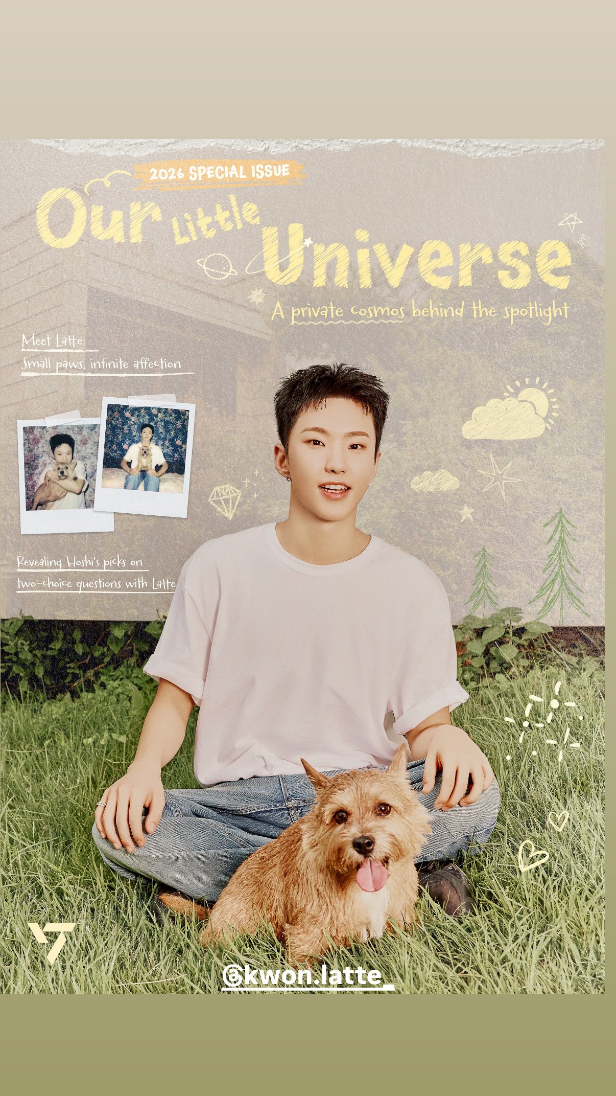 A moment captured by Hoshi (SEVENTEEN)'s fan