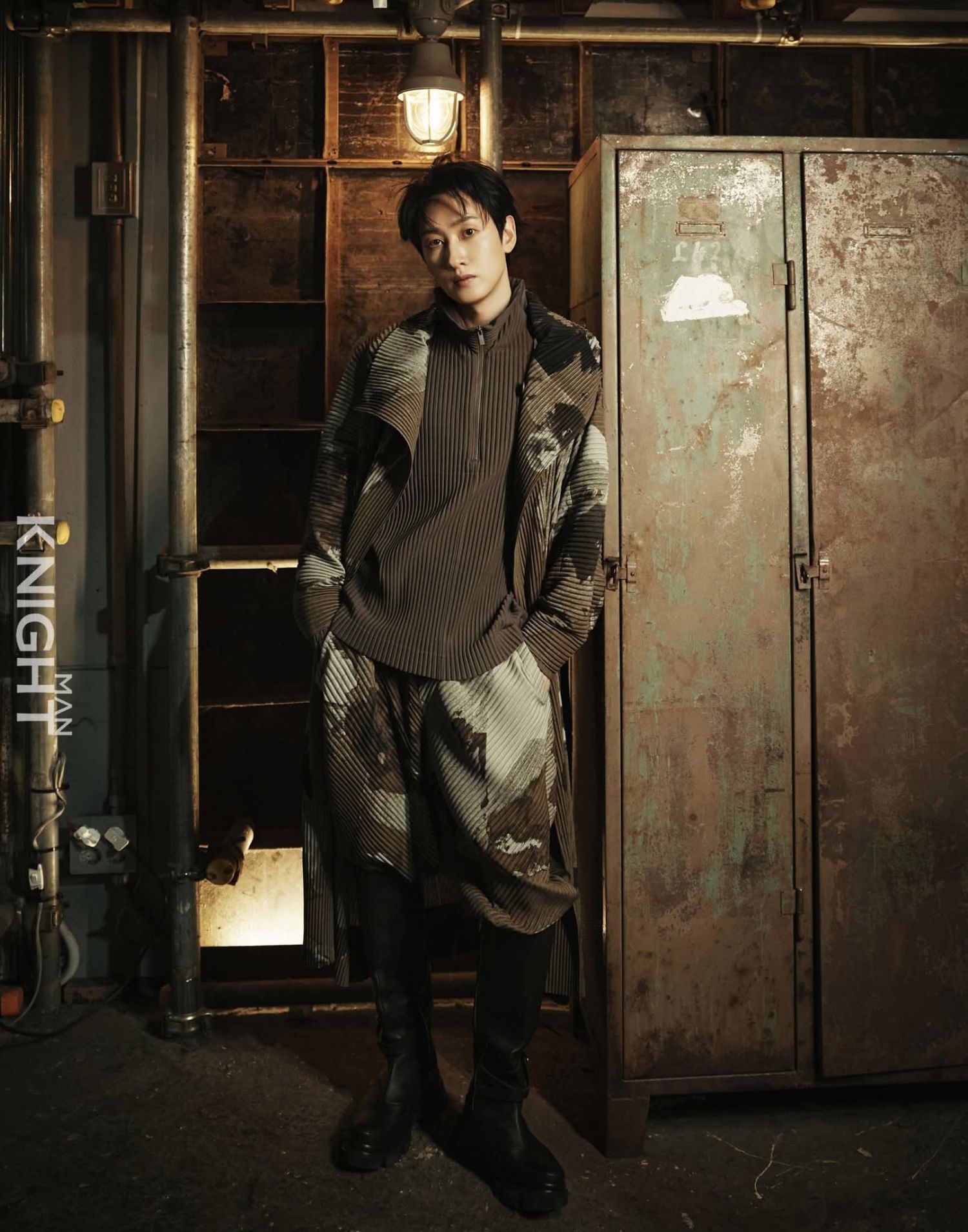 Behind-the-scenes cut of Eunhyuk (Super Junior)