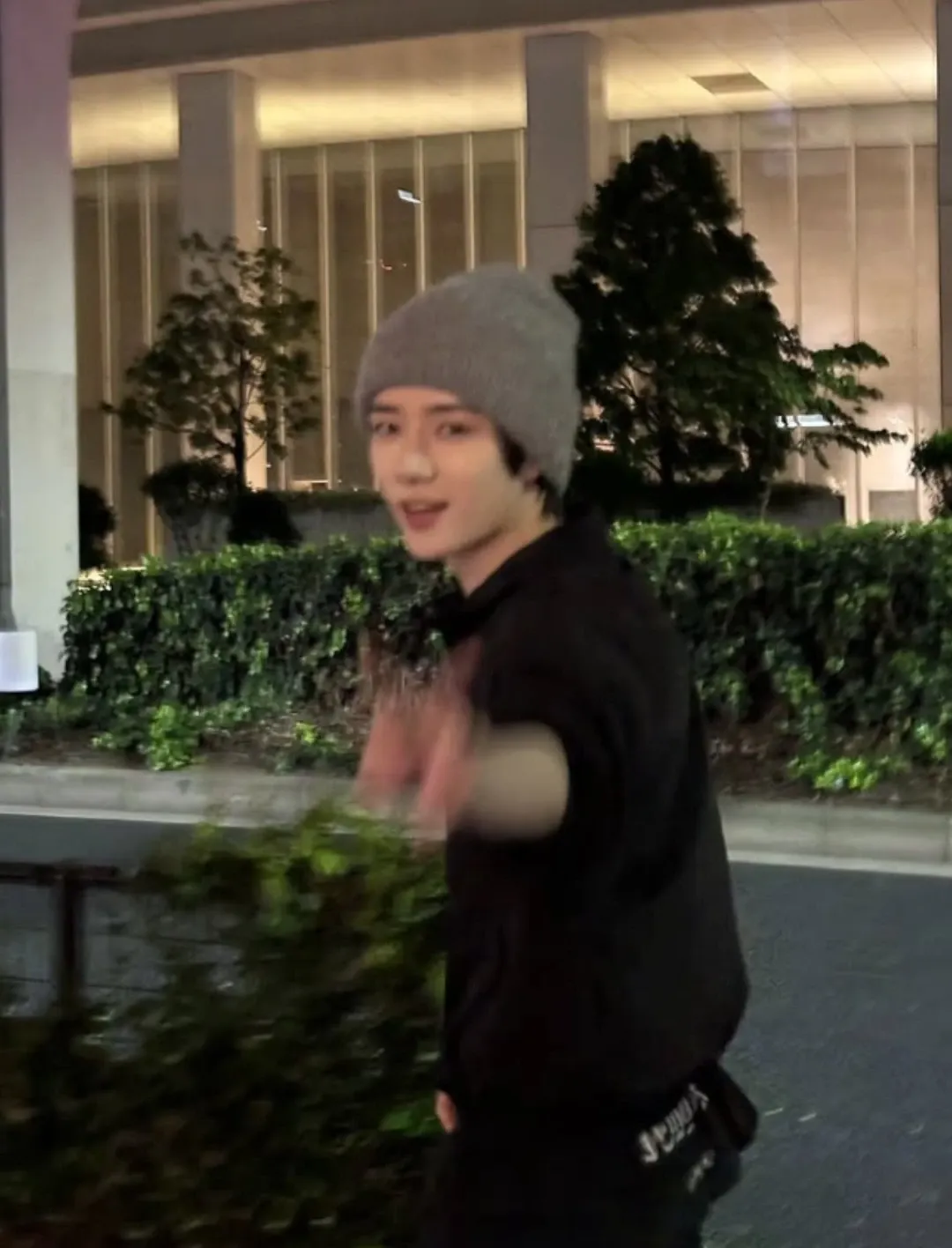 A moment captured by Beomgyu (TOMORROW X TOGETHER)'s fan