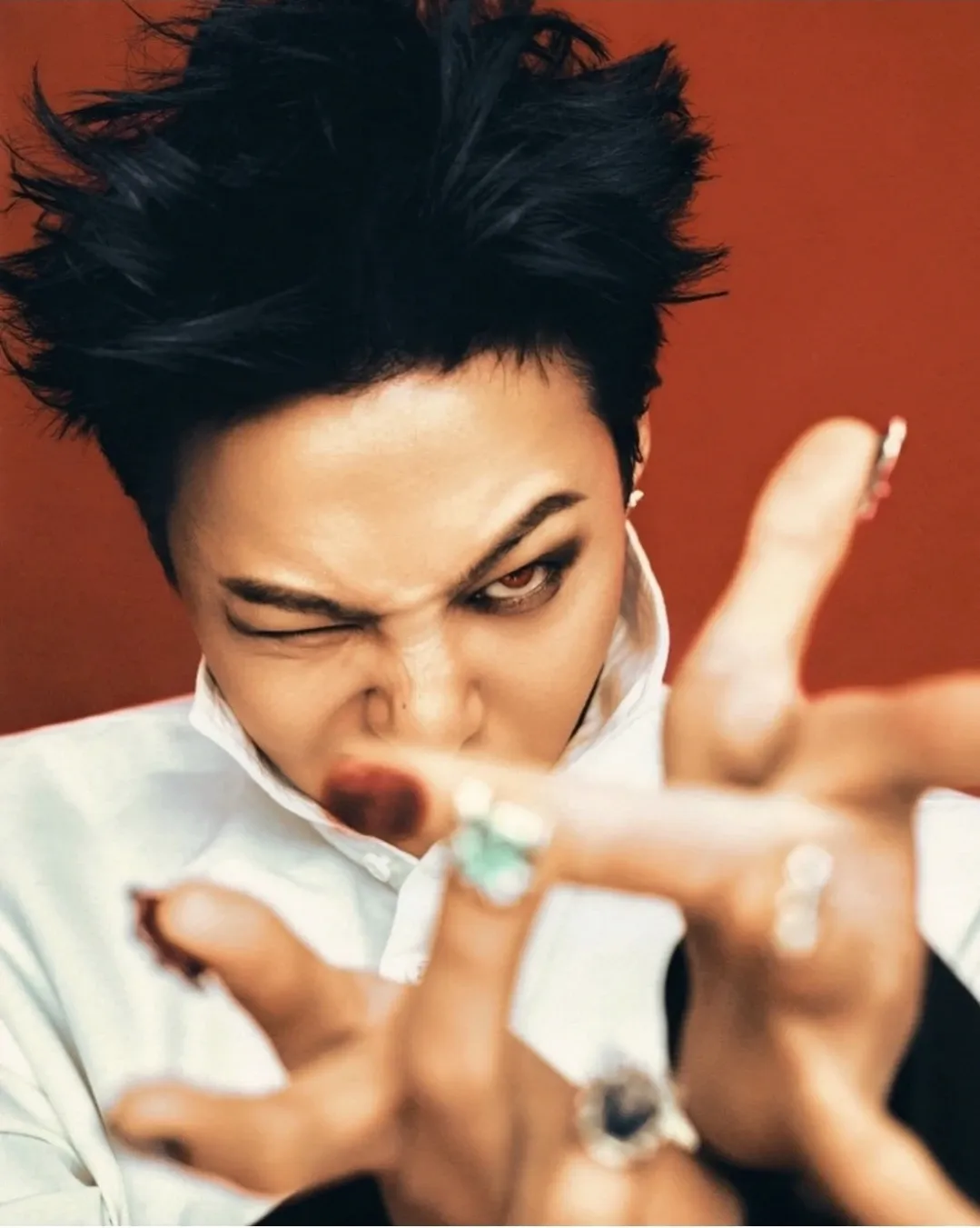 A moment captured by G-DRAGON (BIGBANG)'s fan