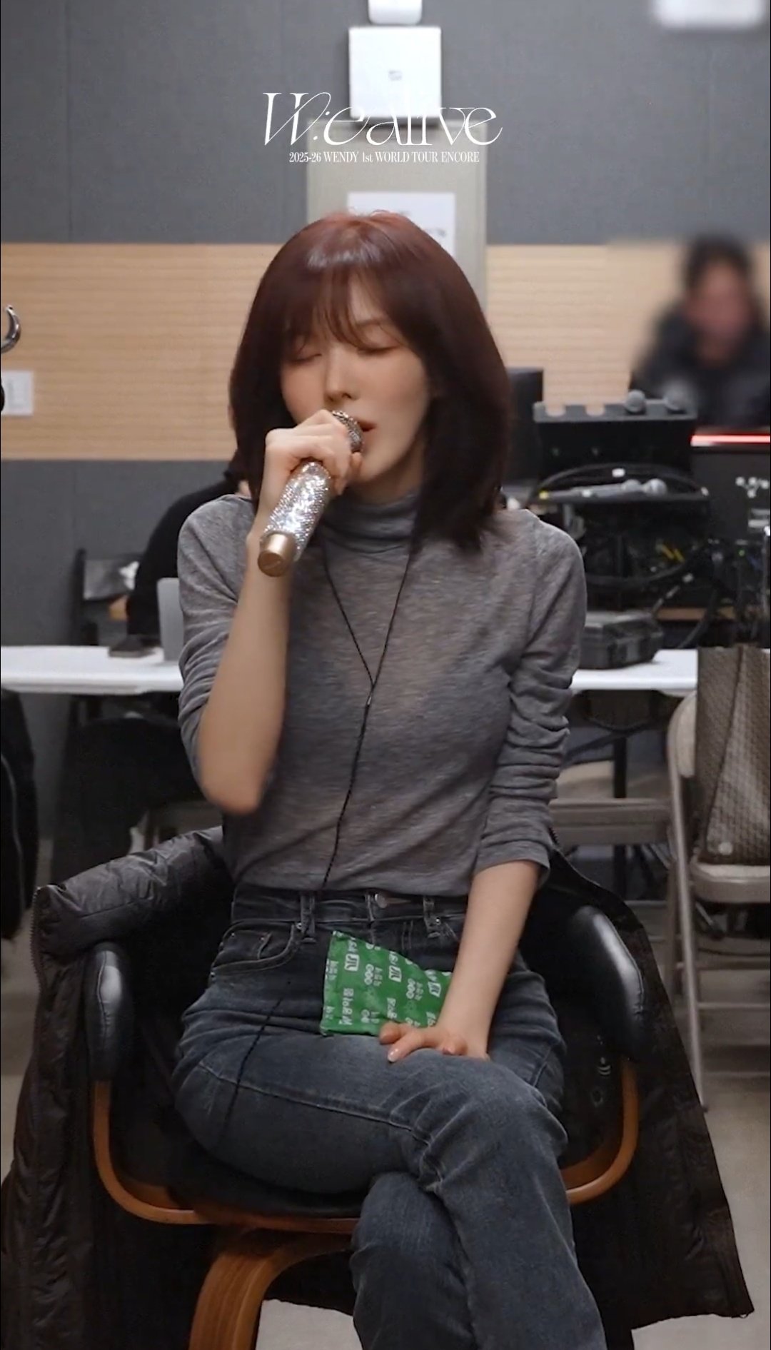 A moment captured by Wendy (Red Velvet)'s fan