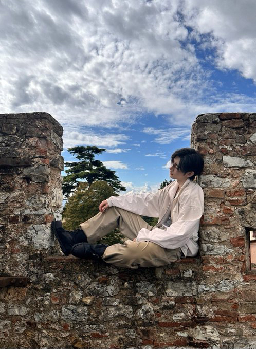 A moment captured by Sunghoon (ENHYPEN)'s fan