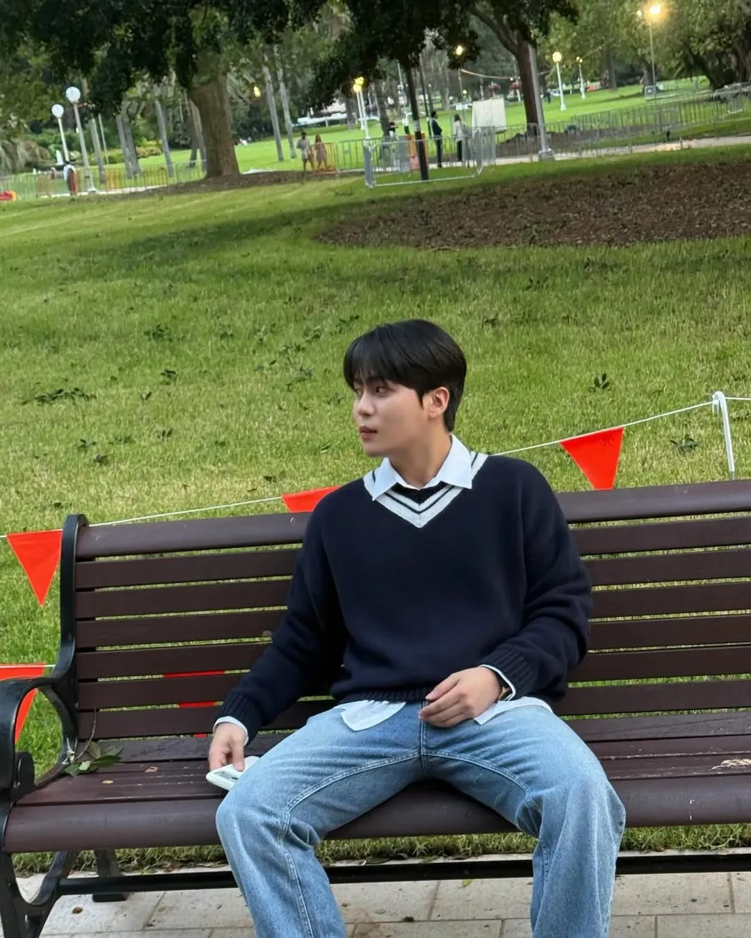 Recent activity shot of Jongho (ATEEZ)