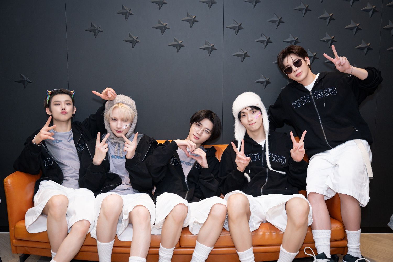 Recent activity shot of TOMORROW X TOGETHER