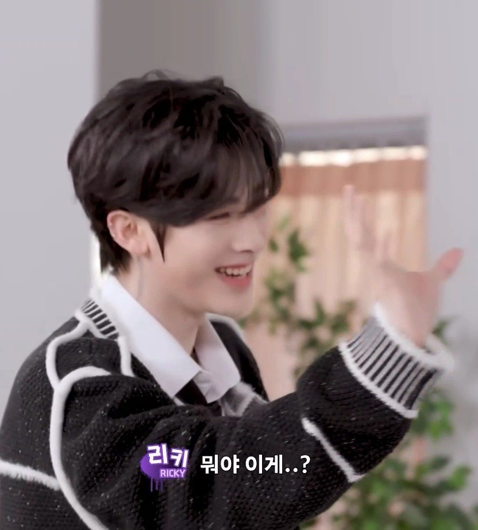 Ricky (ZEROBASEONE)的幕后花絮