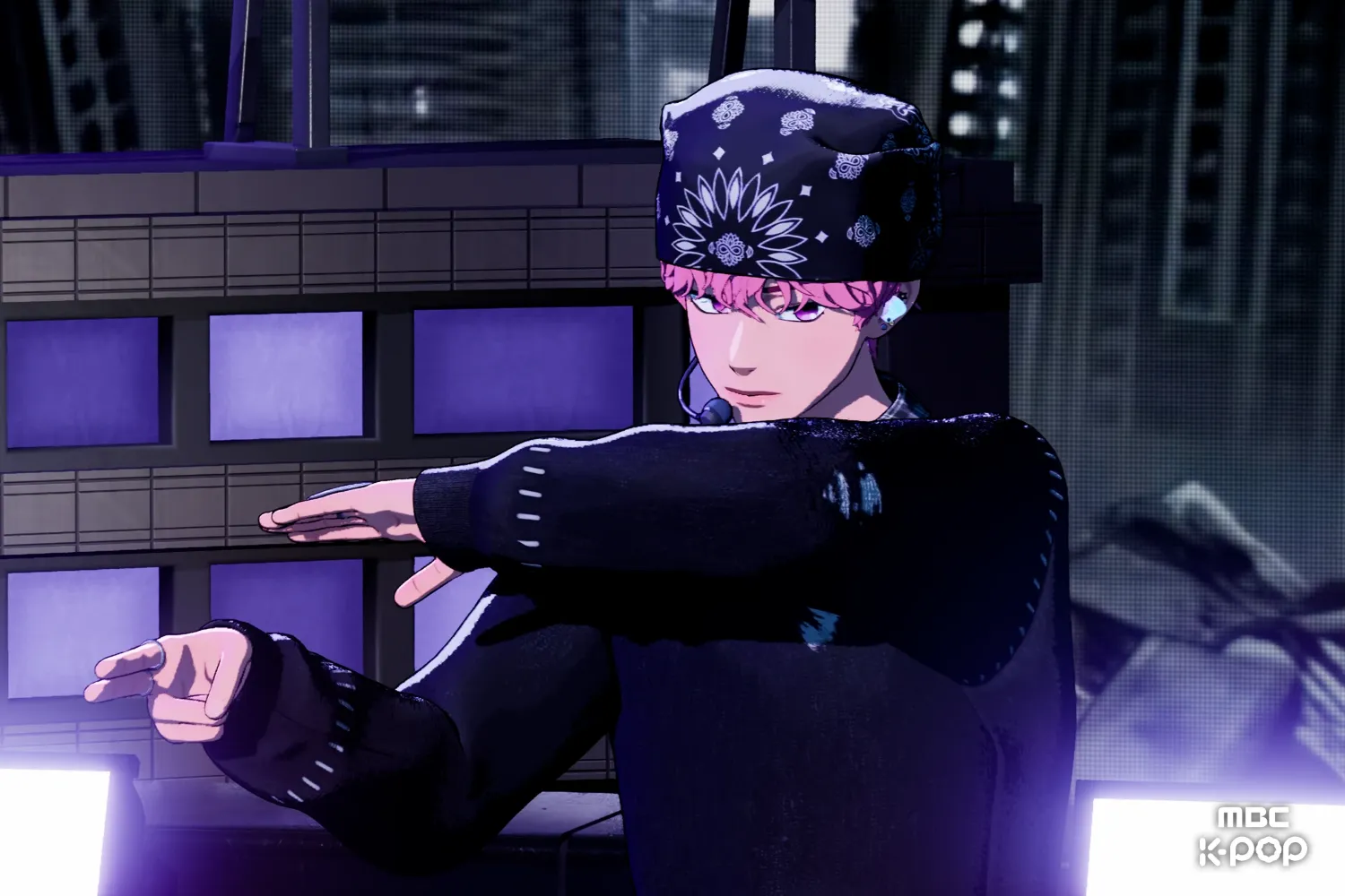 Recent activity shot of Bamby (PLAVE)