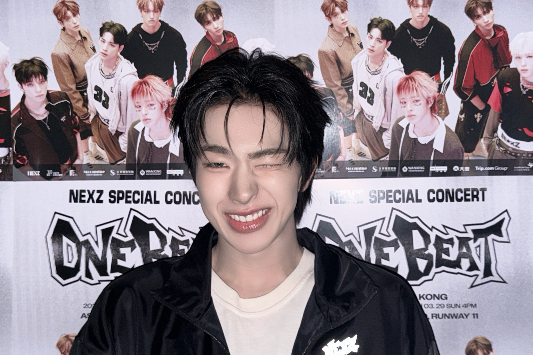 Recent activity shot of Tomoya (NEXZ)