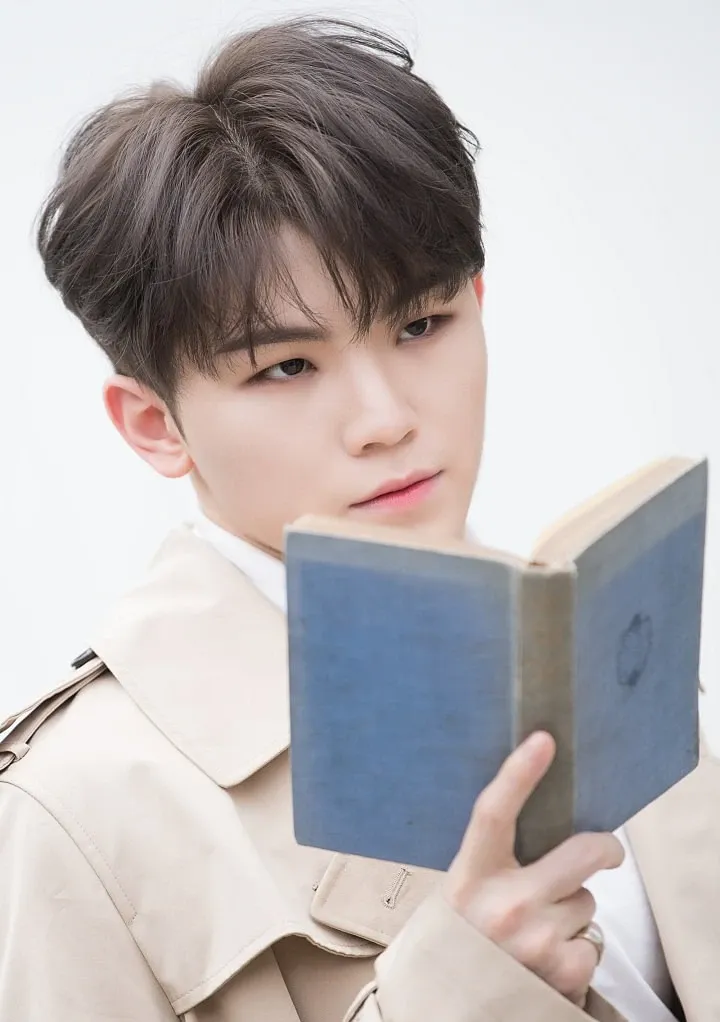 Recent activity shot of Woozi (SEVENTEEN)