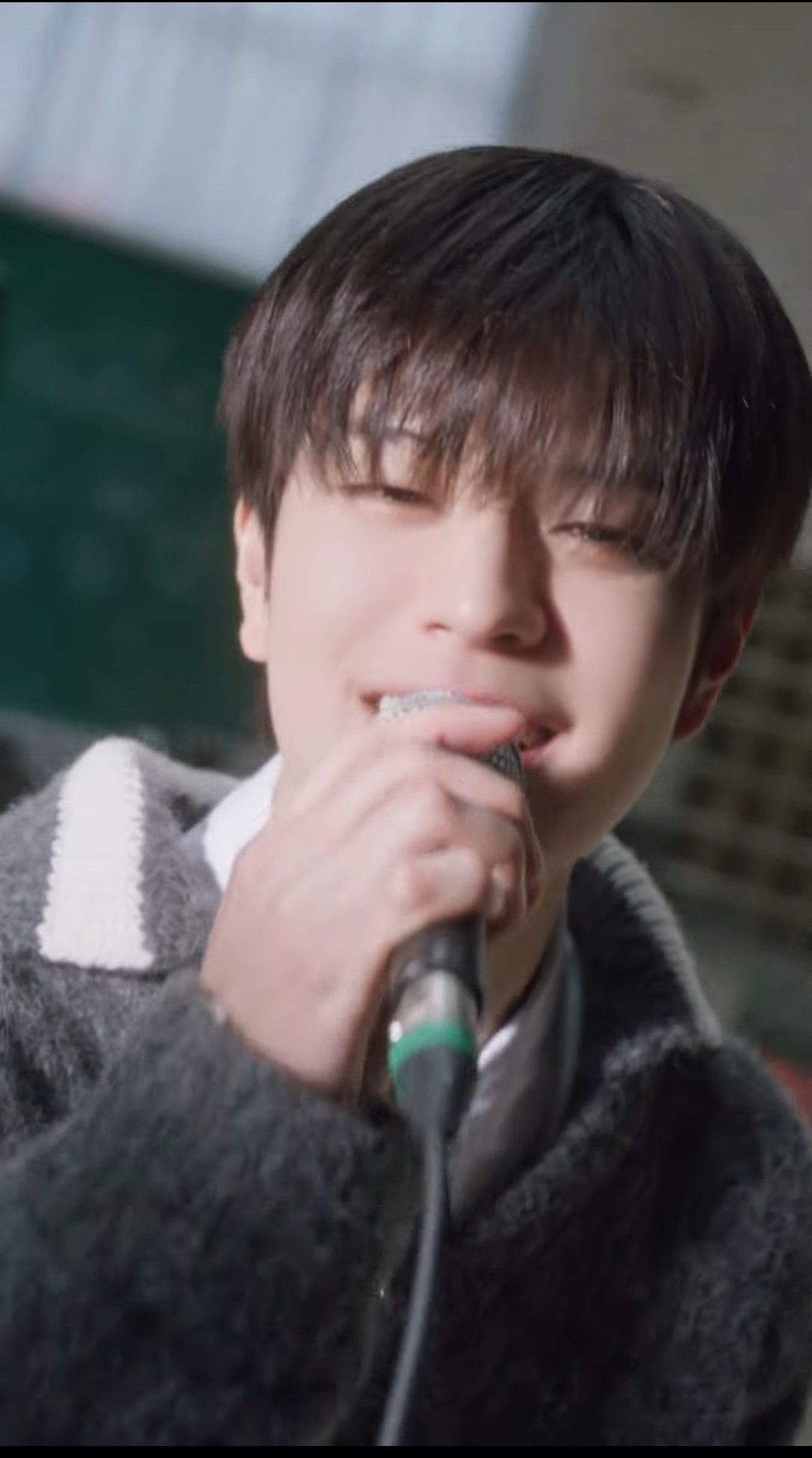 A moment captured by Seungmin (Stray Kids)'s fan