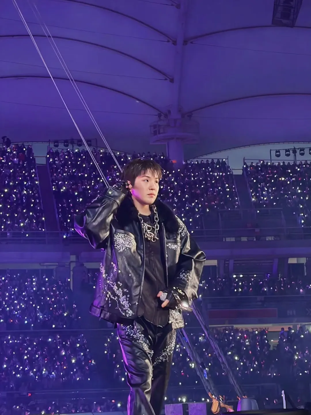 Momen yang diabadikan oleh penggemar SUGA (BTS)