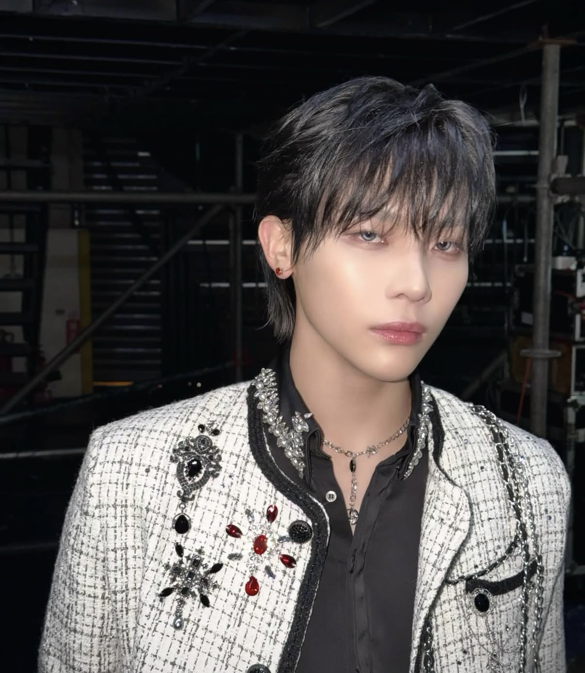 A moment captured by Nicholas (&TEAM)'s fan