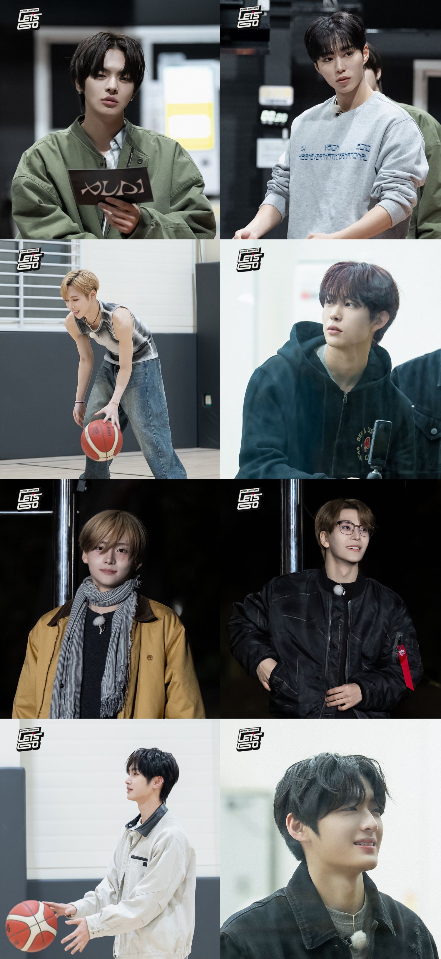 A heartfelt wallpaper shared by ALPHA DRIVE ONE's fans