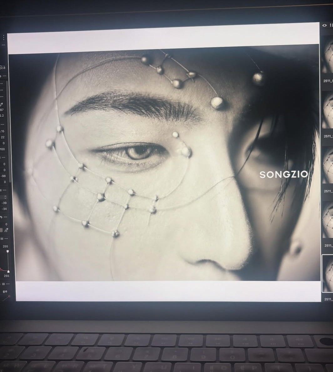 Behind-the-scenes cut of Seonghwa (ATEEZ)