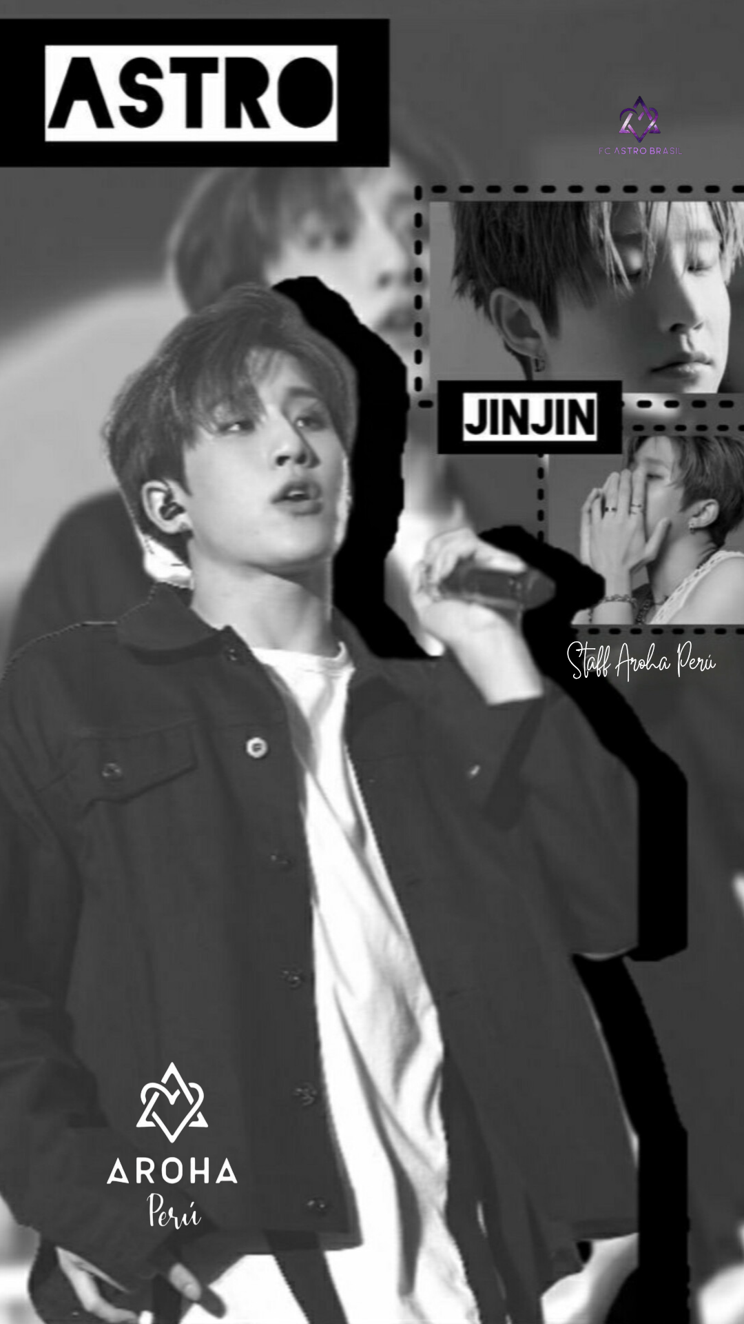 A moment captured by Jinjin (ASTRO)'s fan