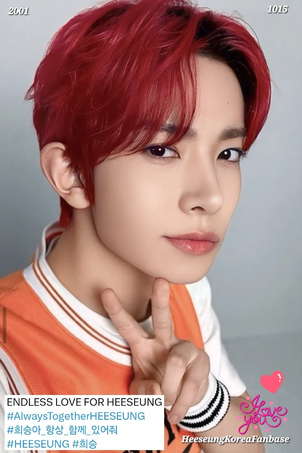 Momen yang diabadikan oleh penggemar Heeseung