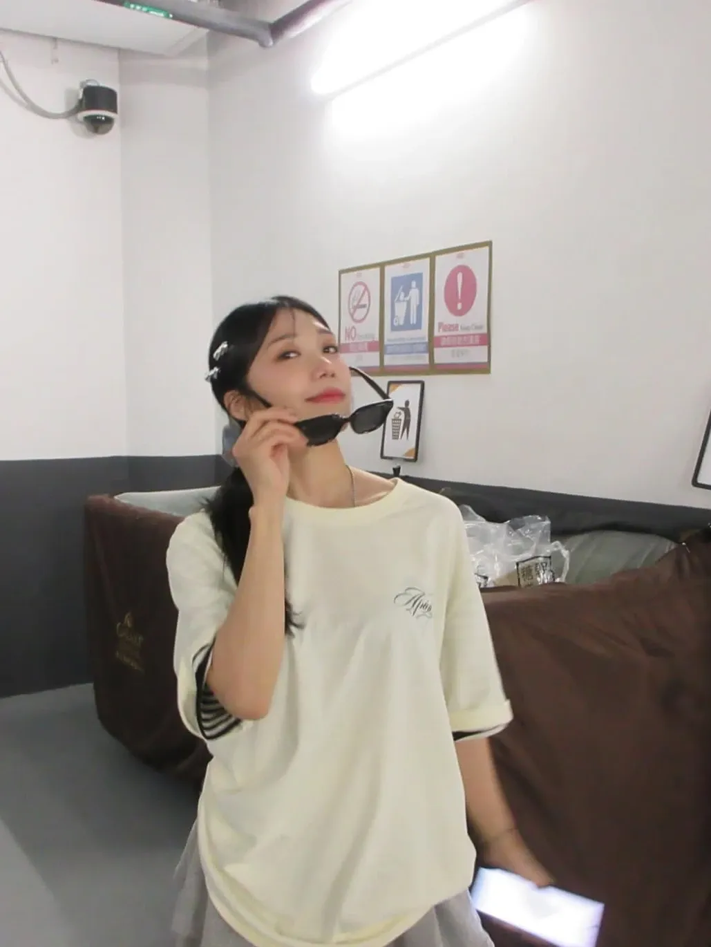 Apinkの舞台裏ショット