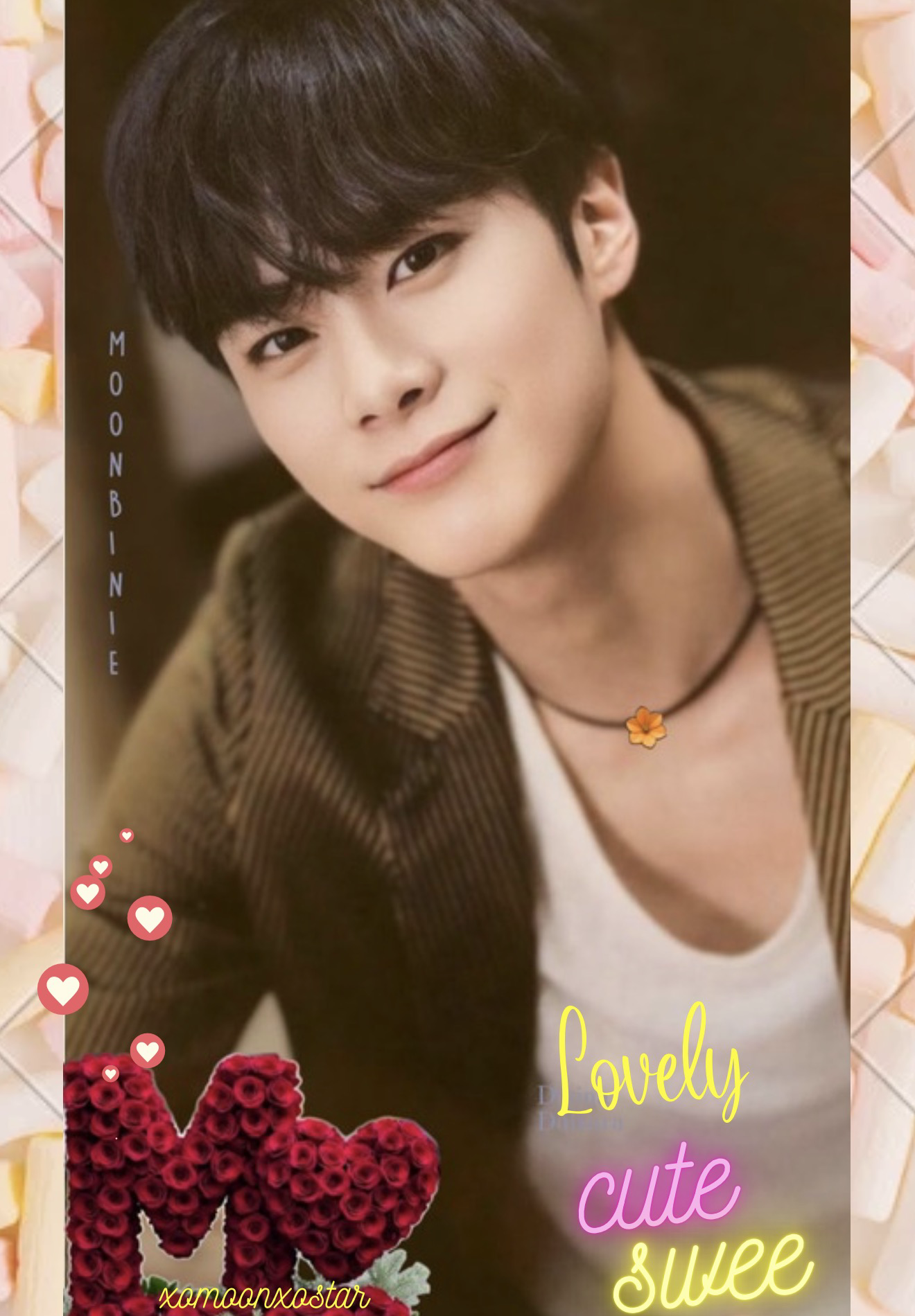 Recent activity shot of Moonbin (ASTRO)