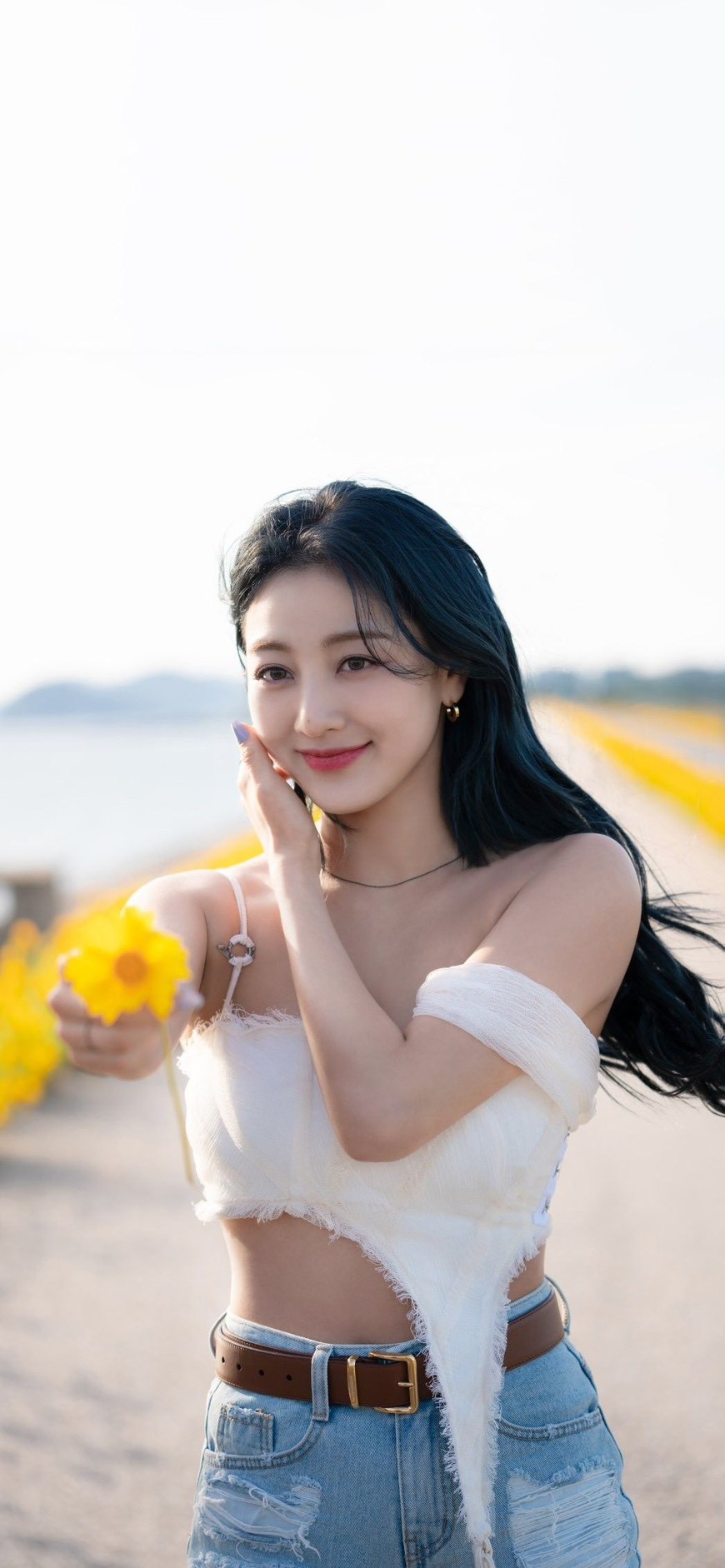 지효 (TWICE)의 비하인드 컷