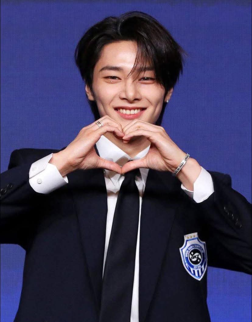 A moment captured by I.N (Stray Kids)'s fan